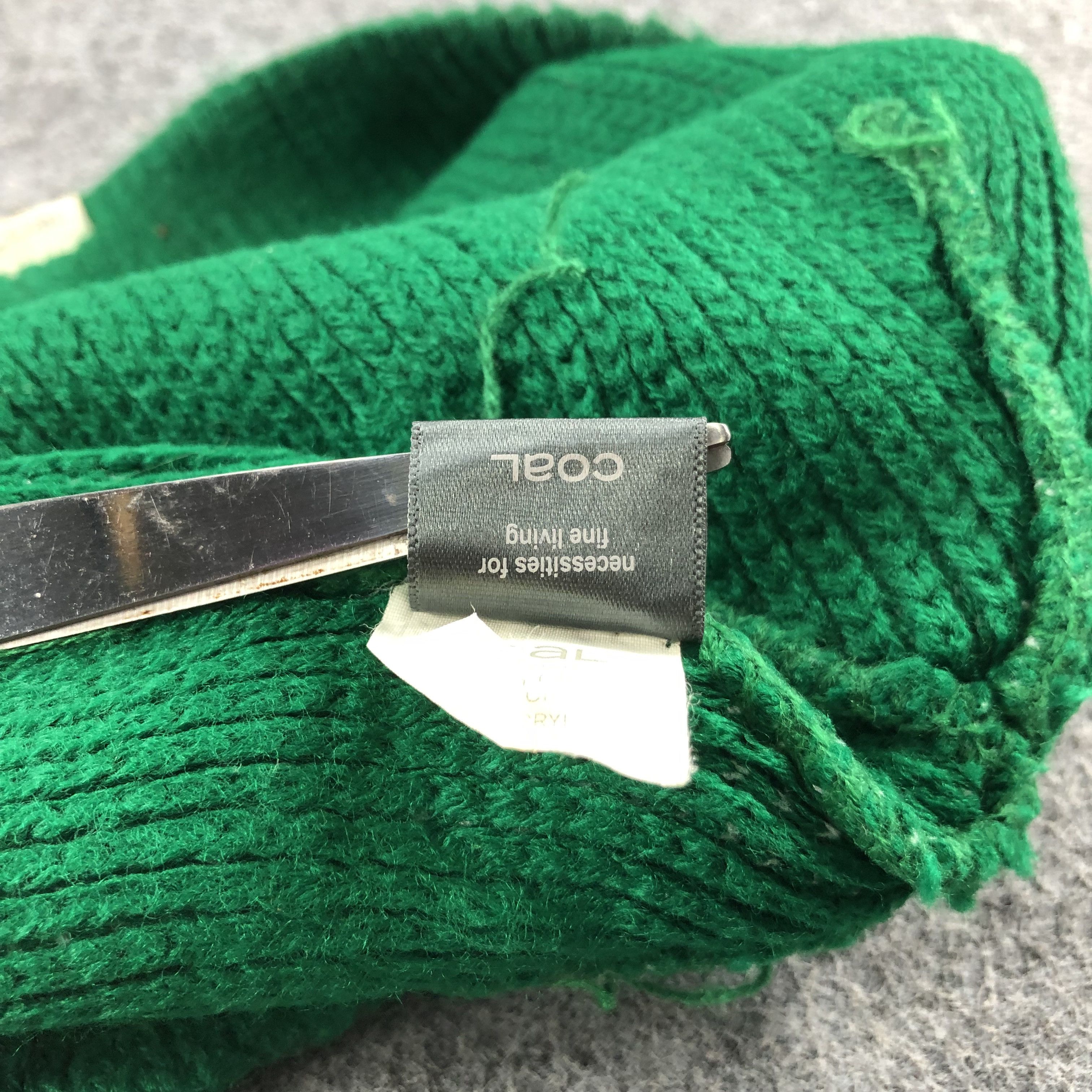 Coal Coal Green Stripes Beanie snowcap Snow Hat B268 Size ONE SIZE - 7 Thumbnail