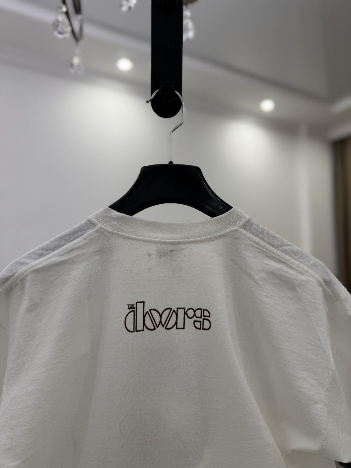 Band Tees Vintage 1999 The Doors Jim Morrison Portrait Printed Tee Size US M / EU 48-50 / 2 - 9 Thumbnail