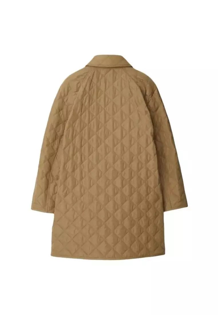 Burberry o1w1db10426 Quilted Jacket in Camel Size XL / US 12-14 / IT 48-50 - 2 Thumbnail