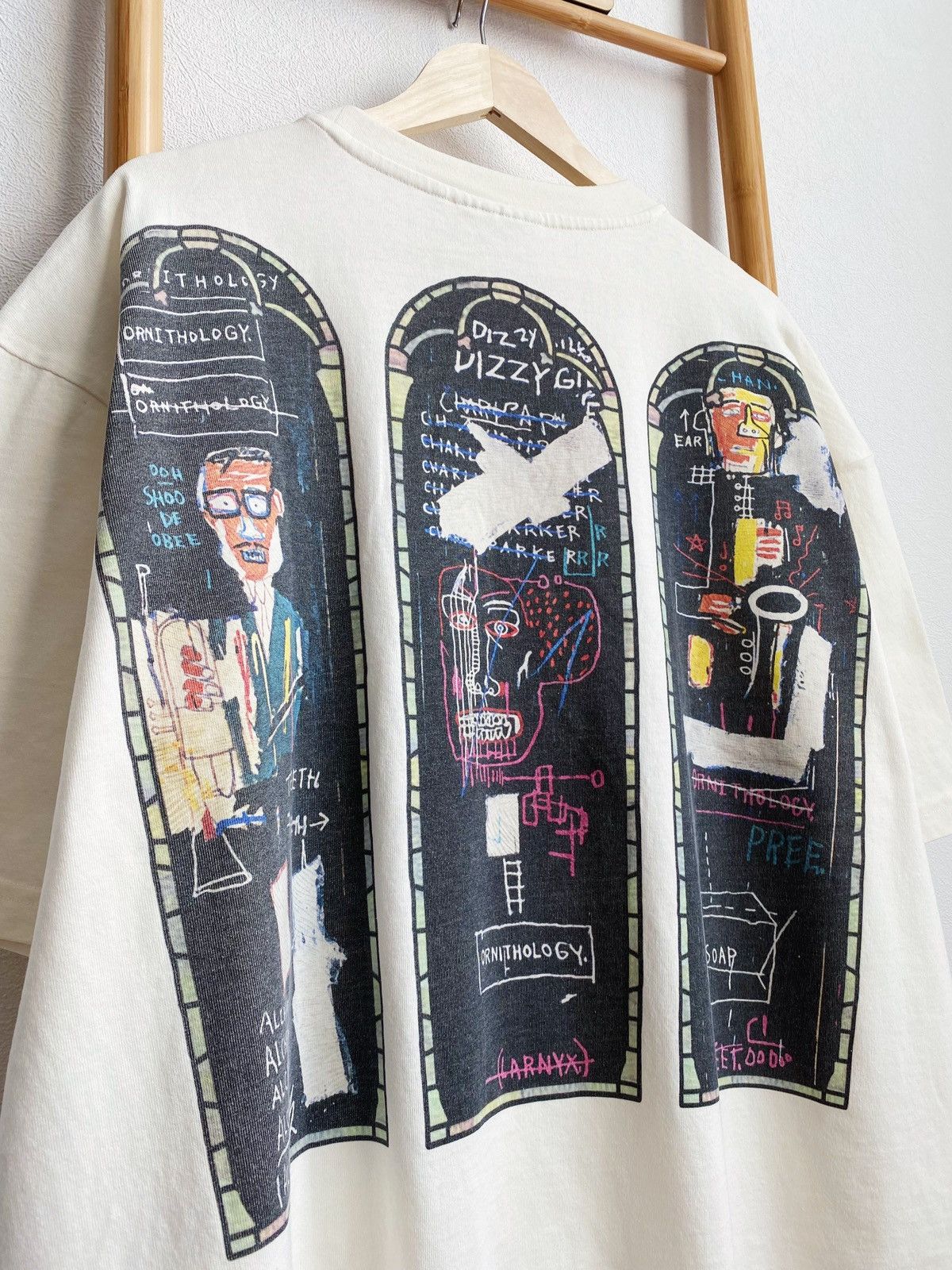H&M × Jean-Michel Basquiat × Who Decides War WHO DECIDES WAR x BASQUIAT x H&M RELAXED FIT COTTON T-SHIRT Size US XXL / EU 58 / 5 - 11 Thumbnail