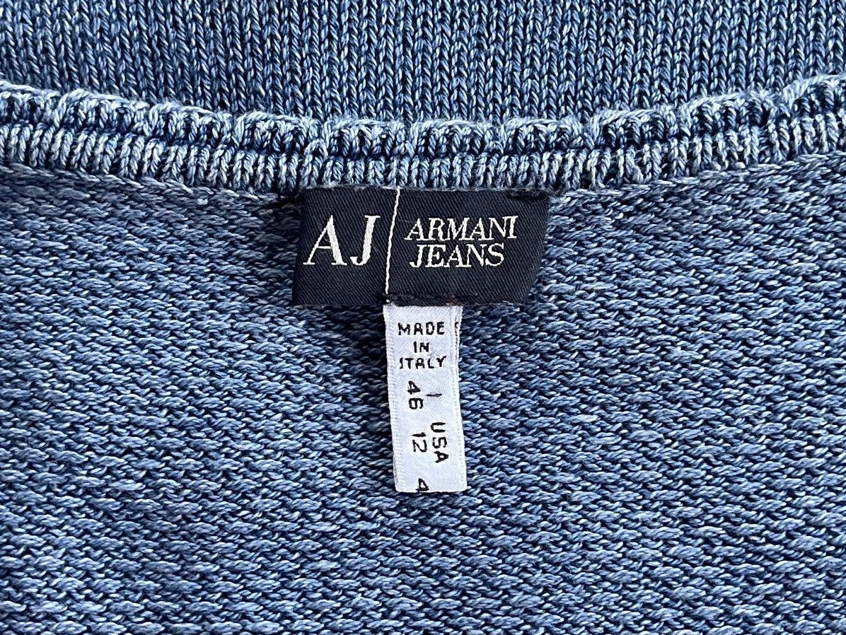 Armani × Vintage Armani Knitted Italy Top Shirt Women's Size US 12 Size XL / US 12-14 / IT 48-50 - 5 Thumbnail