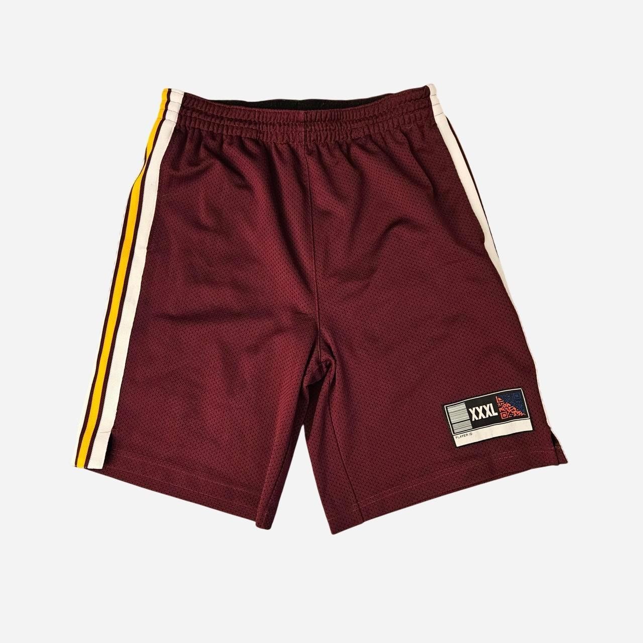 Alexander Wang Burgundy Mesh Basketball Shorts Size US 32 / EU 48 - 1 Thumbnail