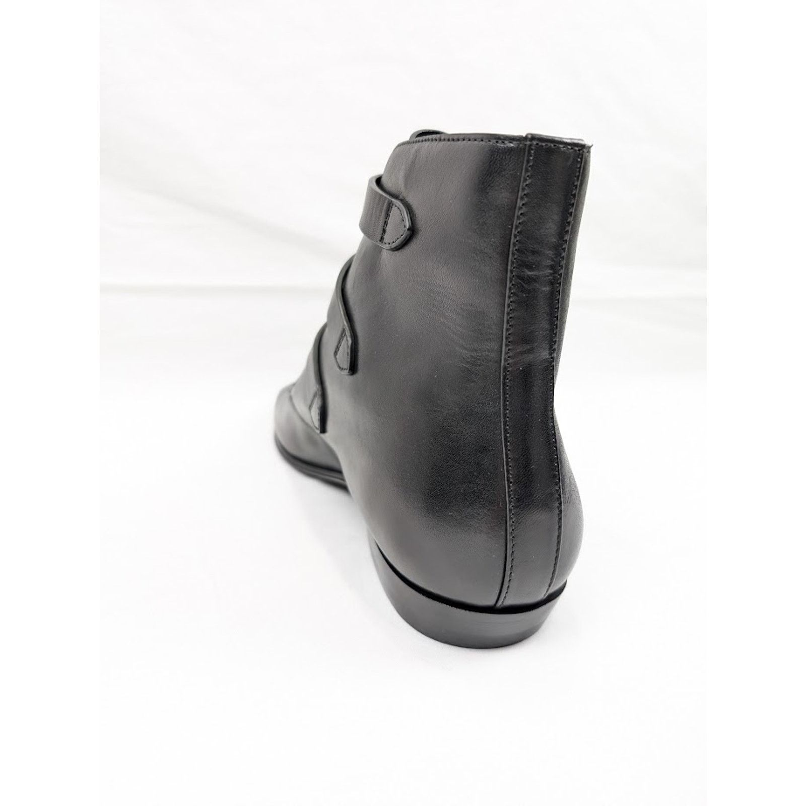 Saint Laurent Paris o1rshd1 Goth 15 Boots in Nero Size US 8.5 / EU 41-42 - 10 Thumbnail