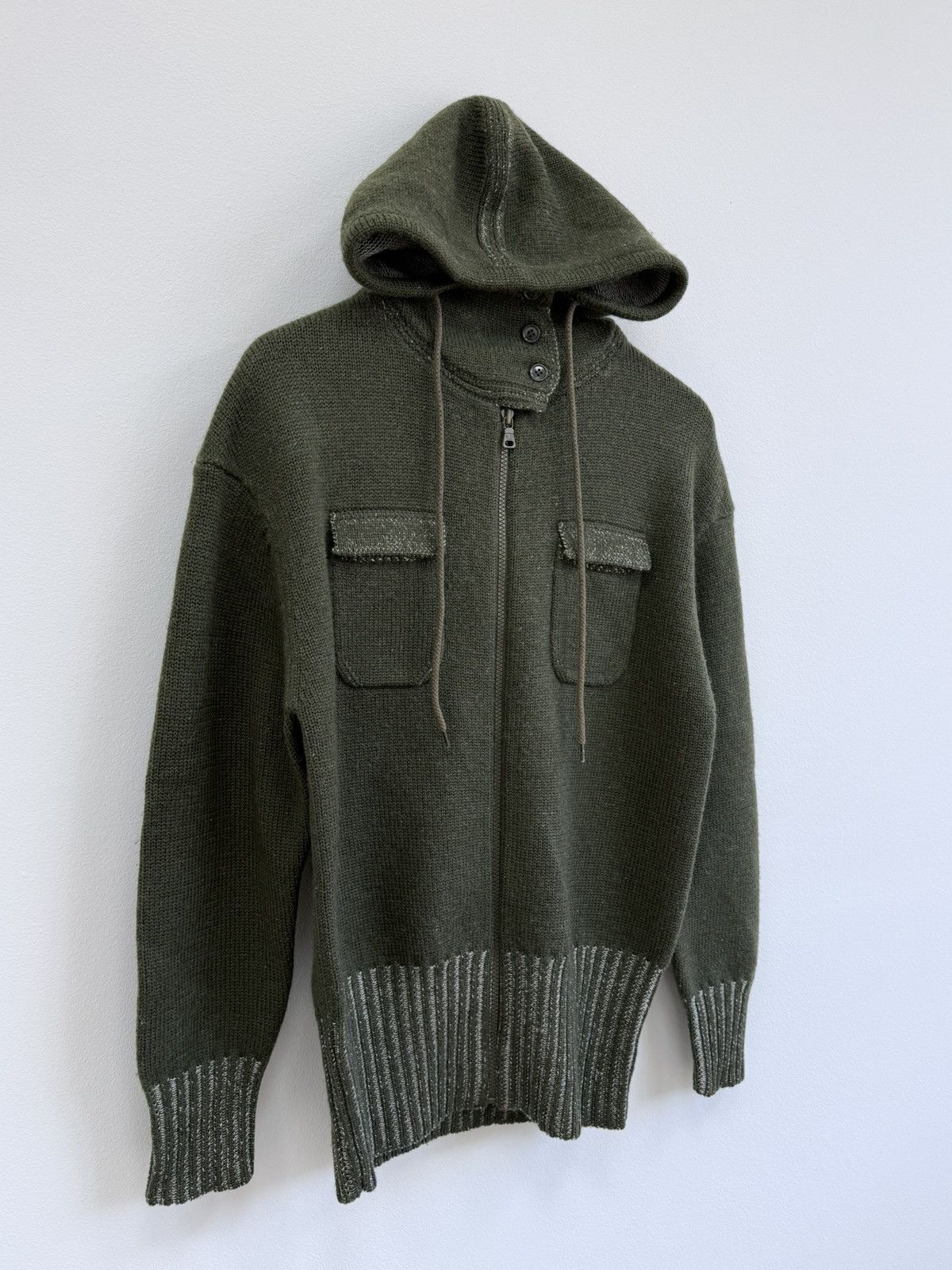 RRL Ralph Lauren Double RRL Ralph Lauren Wool Knit Zip Jacket Size US S / EU 44-46 / 1 - 3 Thumbnail