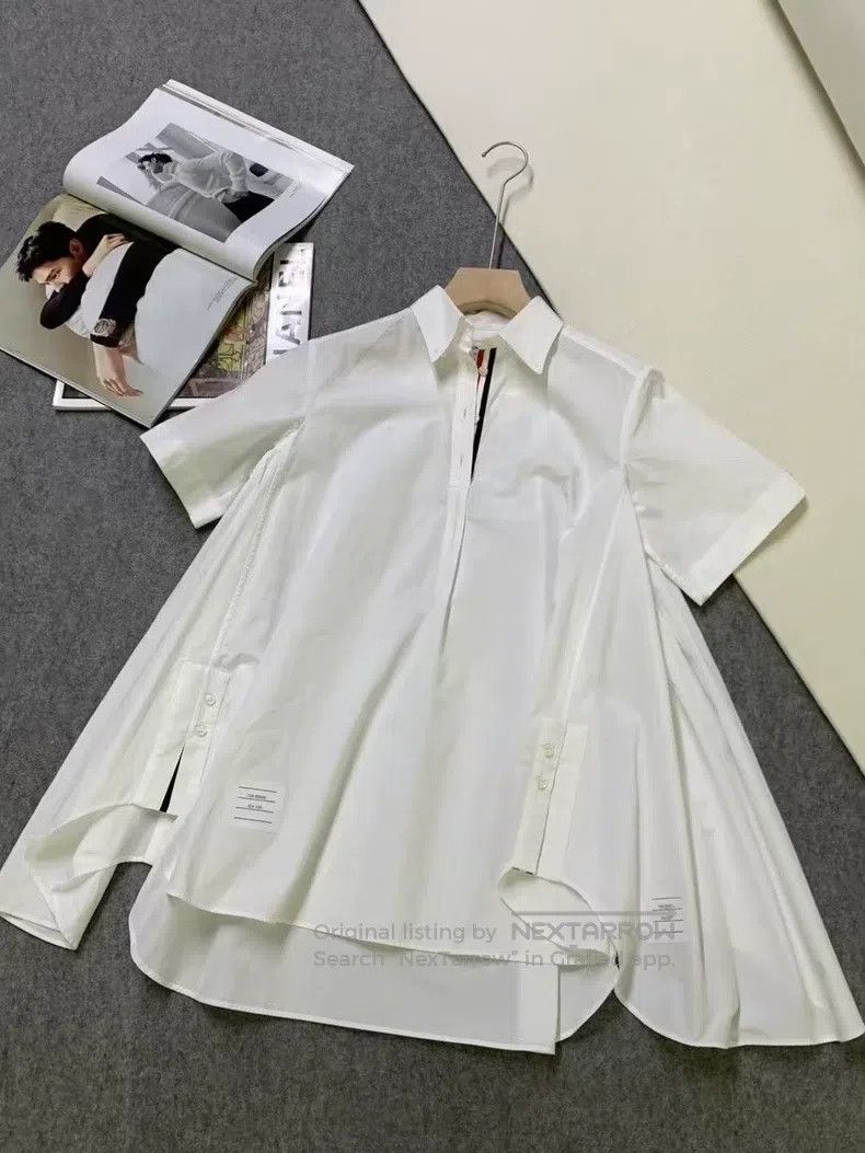 Thom Browne Thom Browne Shirt dress Size S / US 4 / IT 40 - 1 Thumbnail