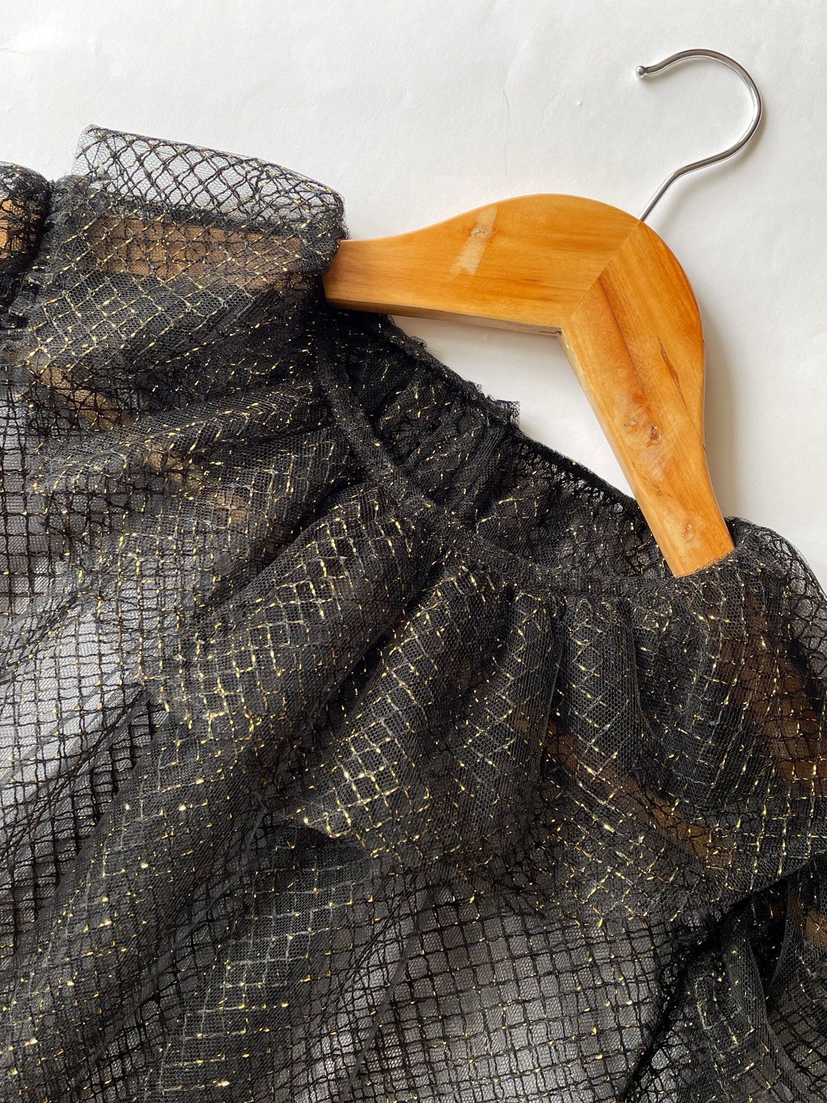 Dolce & Gabbana NWT Dolce & Gabbana Glitter Mesh Women’s Blouse, Size 38 Size XS / US 0-2 / IT 36-38 - 6 Thumbnail