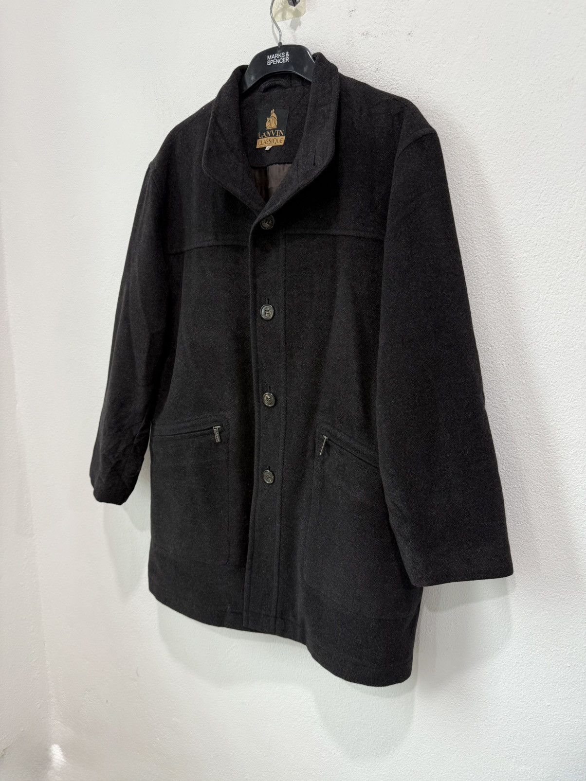 Lanvin Vintage Lanvin Classique Jacket, Wool Button Double Pocket Size US M / EU 48-50 / 2 - 3 Thumbnail