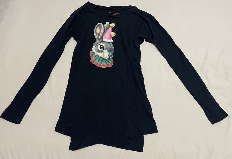 Vivienne Westwood Vivienne Westwood Rabbit Print Long Sleeve Top - dmc Size US XS / EU 42 / 0 - 1 Thumbnail