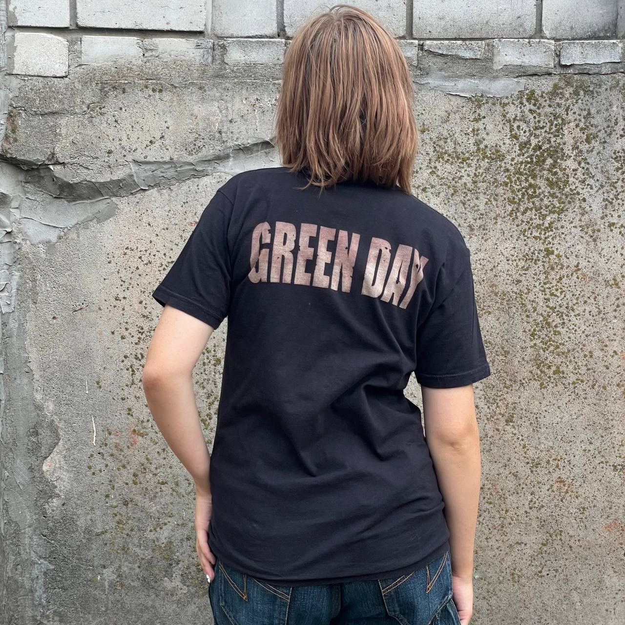 Vintage Vintage Green Day T-shirts Big Logo USA Y2K Band 90s Size S / US 4 / IT 40 - 2 Thumbnail