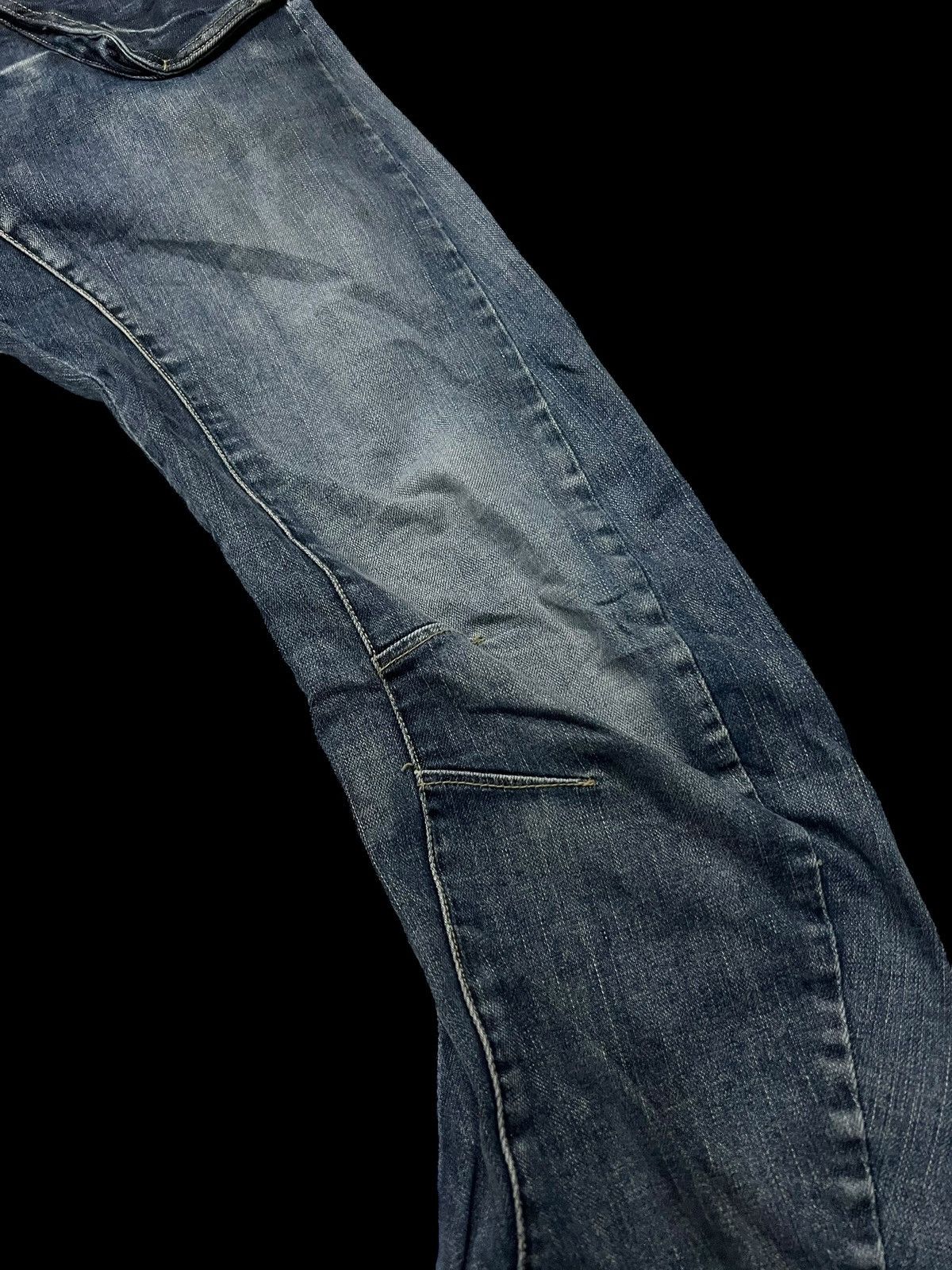 If Six Was Nine × PPFM × Seditionaries 🌈Insane Pocket PPFM Curved Multipocket Punk Jean Size US 35 - 7 Thumbnail