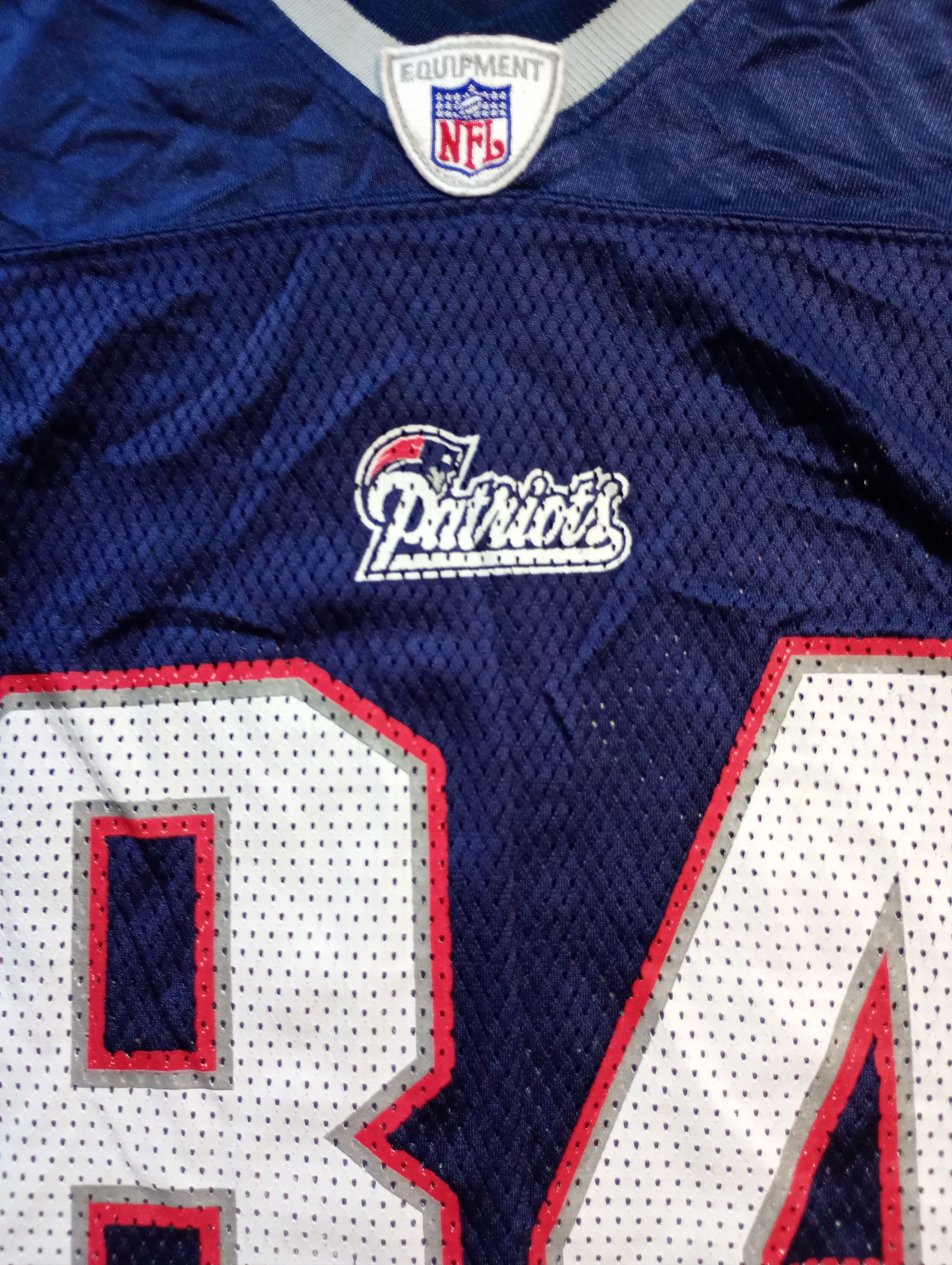Reebok Reebok Patriots NFL Jersey 84 Watson 2005-2006 Size US S / EU 44-46 / 1 - 8 Thumbnail