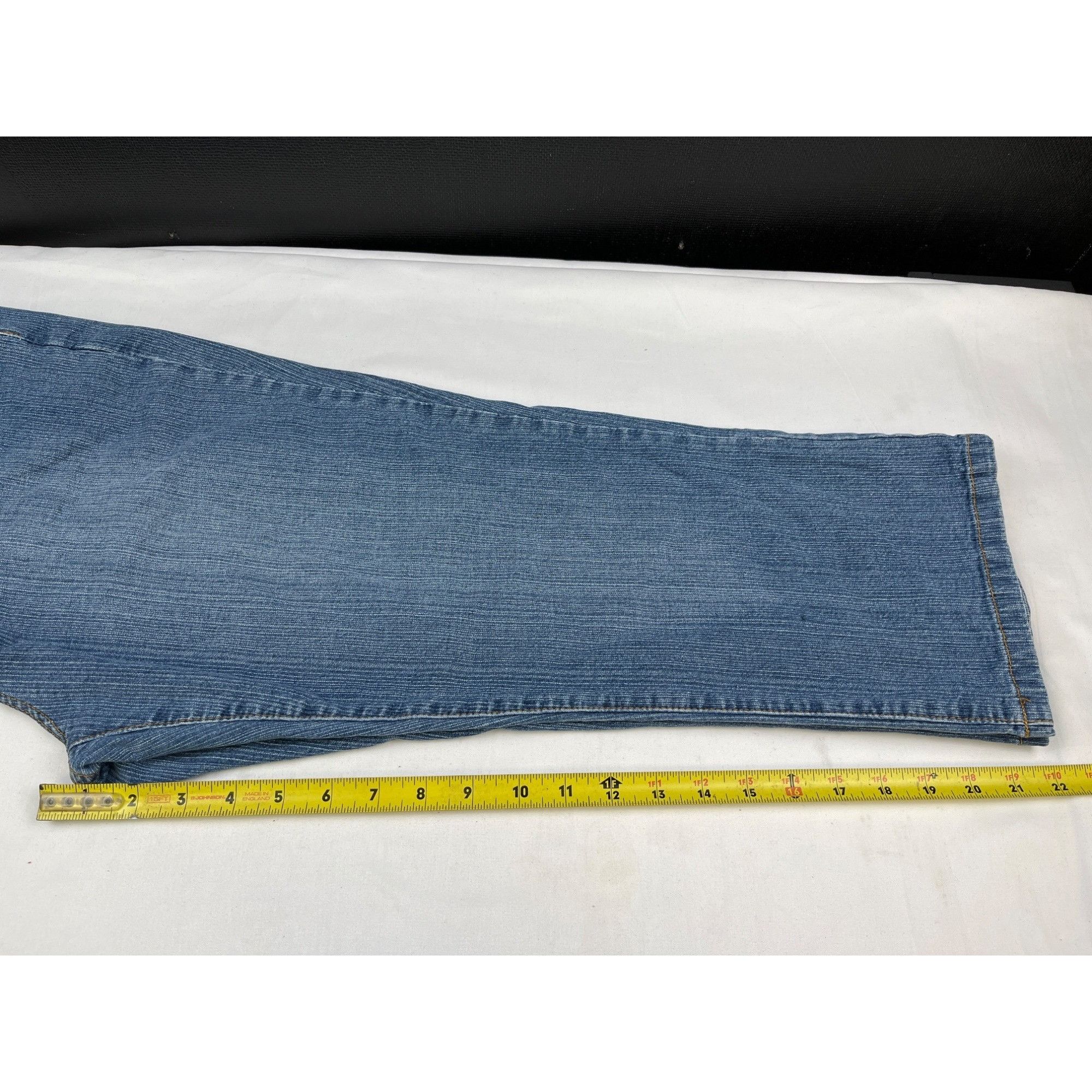 Other Gazoz Women's Blue Embroidered Jeans/Straight Leg Sz 14 SKU Size 36" / US 14 / IT 50 - 10 Thumbnail