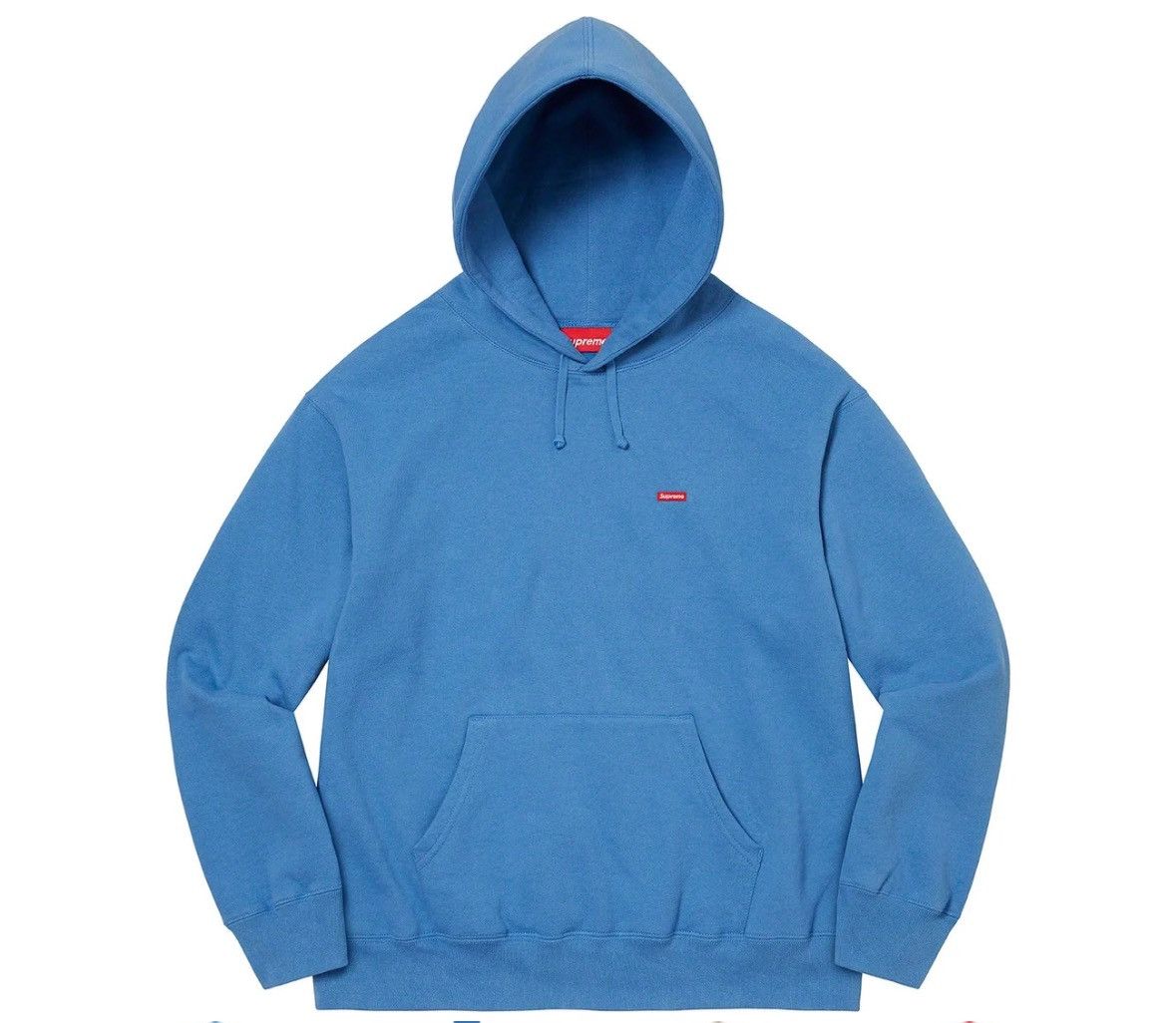 Supreme blue hoodie outlet