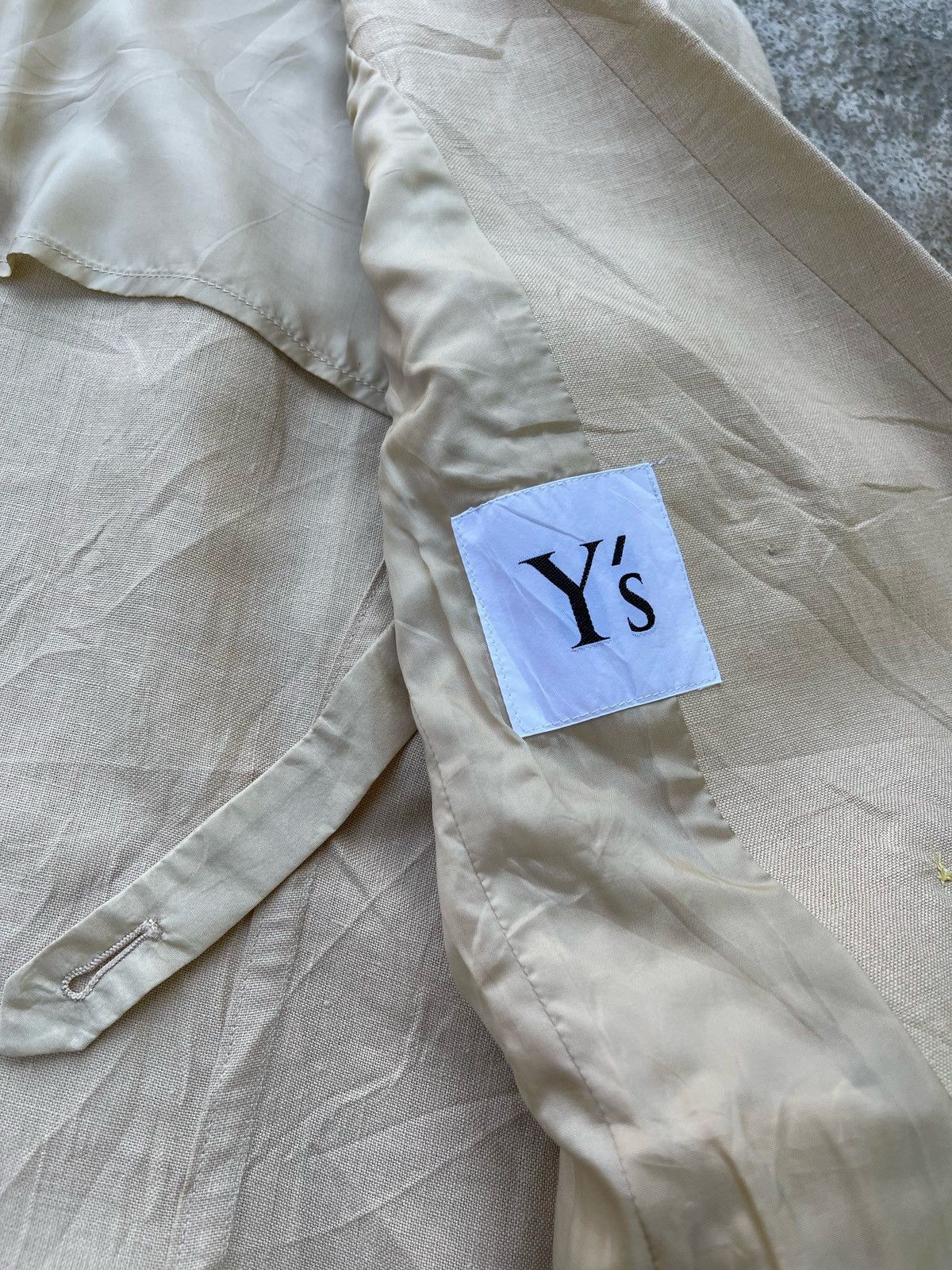 Yohji Yamamoto 🔥Vintage Yohji Yamamoto Y's Double Breasted Jacket Size US S / EU 44-46 / 1 - 12 Thumbnail