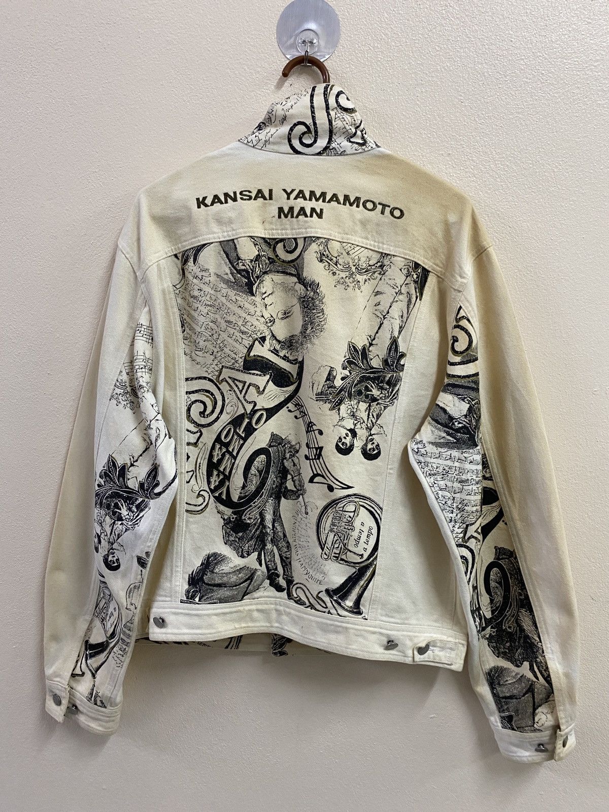 Kansai Yamamoto Extreme Rare Vtg Kansai Yamamoto Man Size US L / EU 52-54 / 3 - 5 Thumbnail