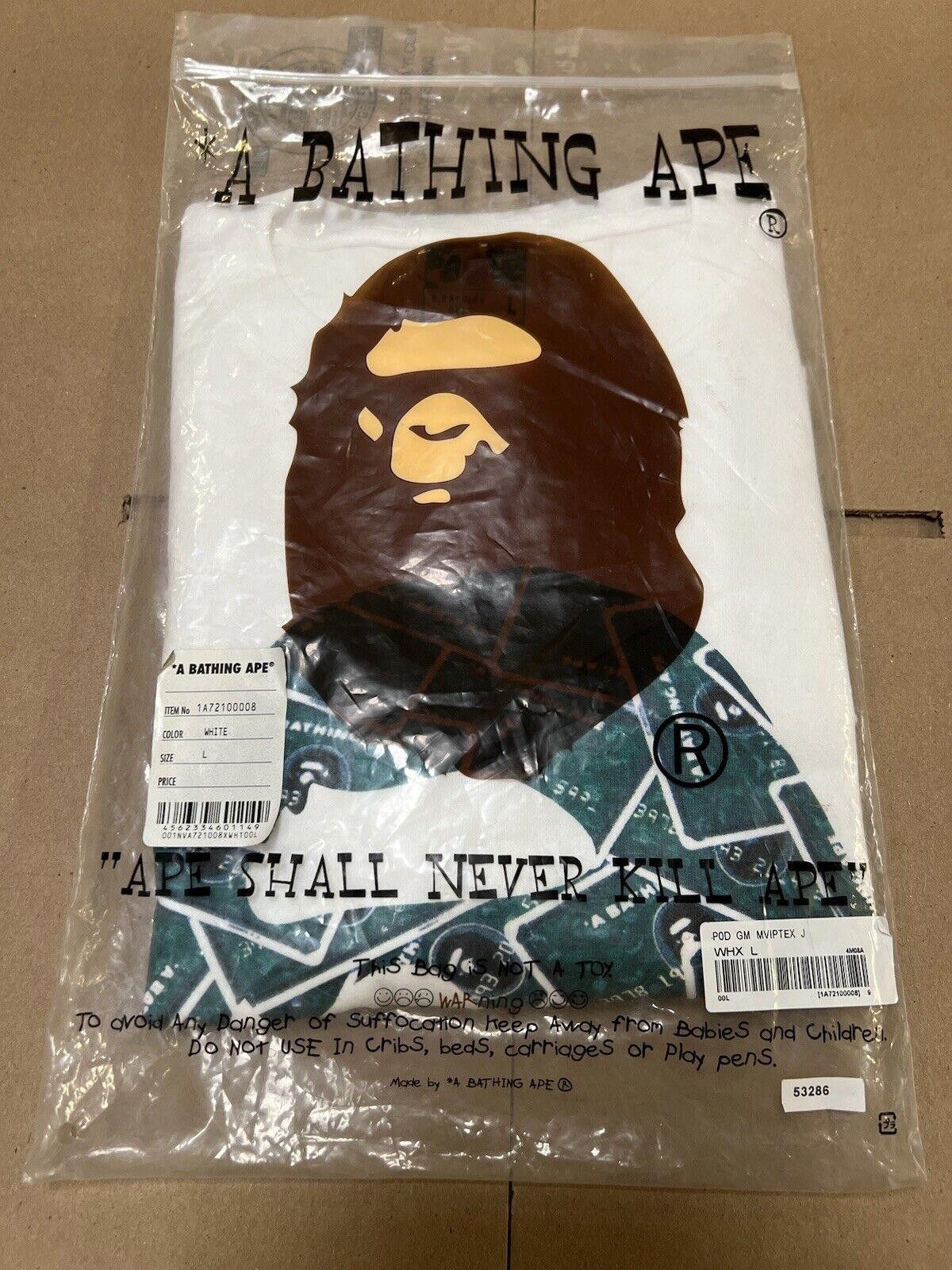 Bape BAPE VIP CREDIT CARD TEE Sz L Large A Bathing Ape Size US L / EU 52-54 / 3 - 4 Thumbnail