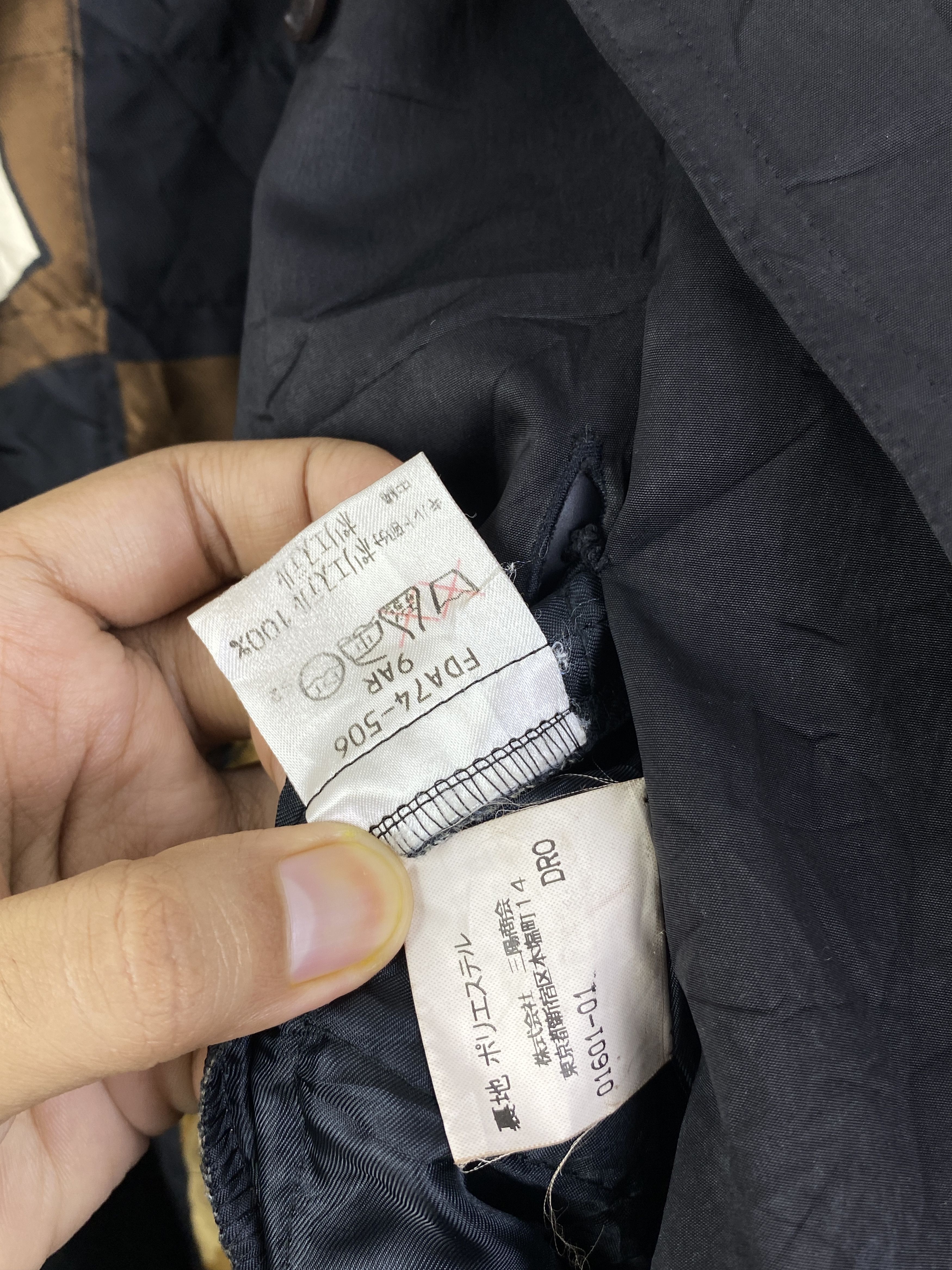 Burberry Vintage 90s Burberrys Hooded Oversized Parka Jacket JA0222 Size US L / EU 52-54 / 3 - 8 Thumbnail