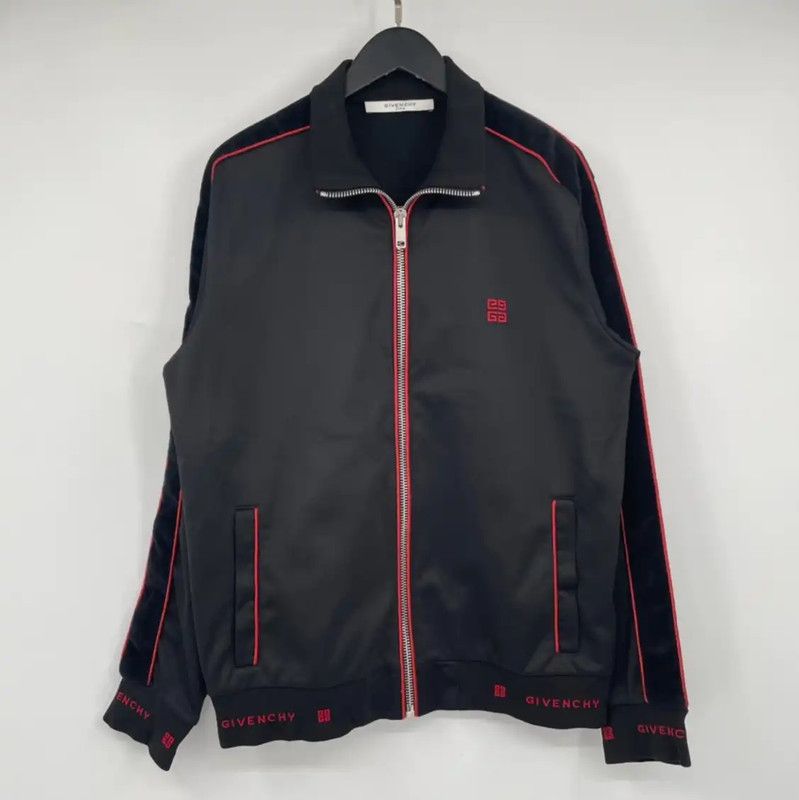 Givenchy Givenchy Black Cotton Long Sleeve Jacket for Men 0089 Size US L / EU 52-54 / 3 - 1 Thumbnail