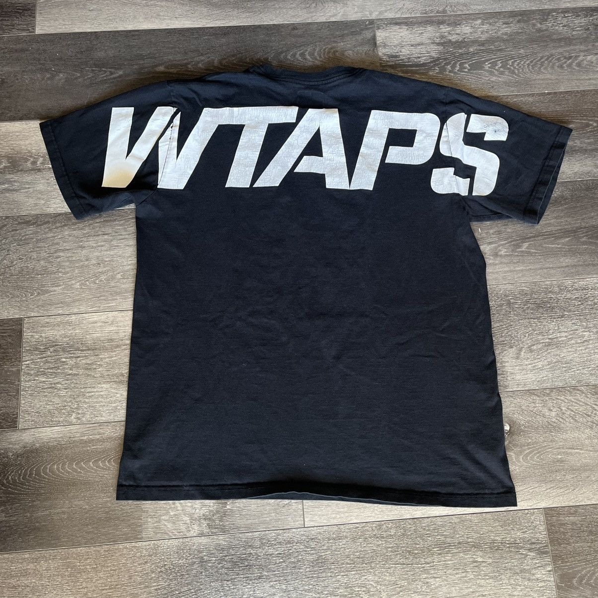 Wtaps WTAPS Stencil Black White Graphic Logo Tee Shirt Size US L / EU 52-54 / 3 - 1 Thumbnail