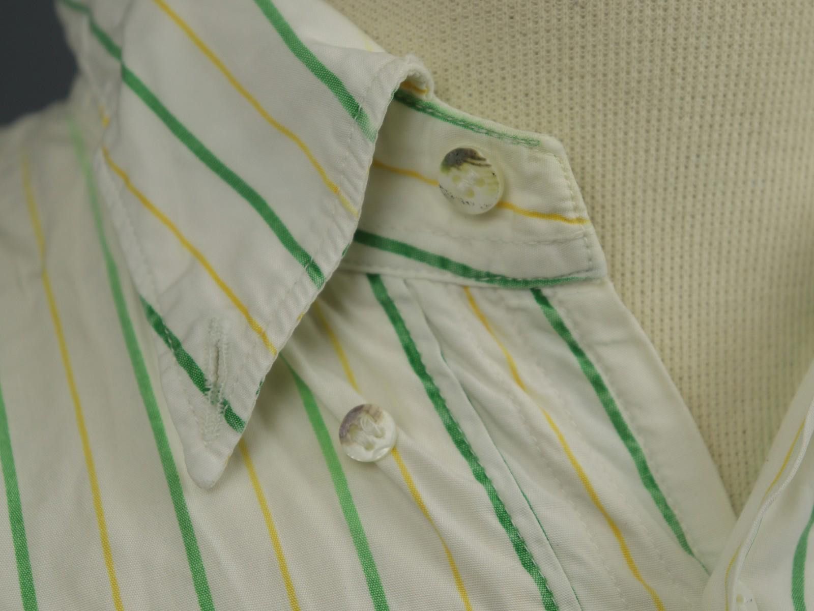 Boneville BONEVILLE Multi Striped Collared Pocket Up Shirt Size 4 Size US M / EU 48-50 / 2 - 7 Thumbnail