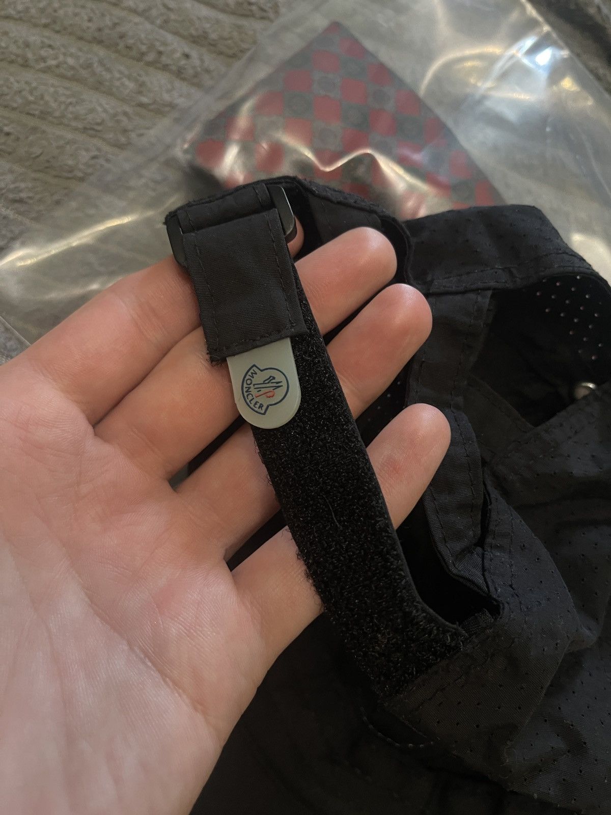 Moncler Moncler cap hat one size black rare logo Size ONE SIZE - 18 Thumbnail