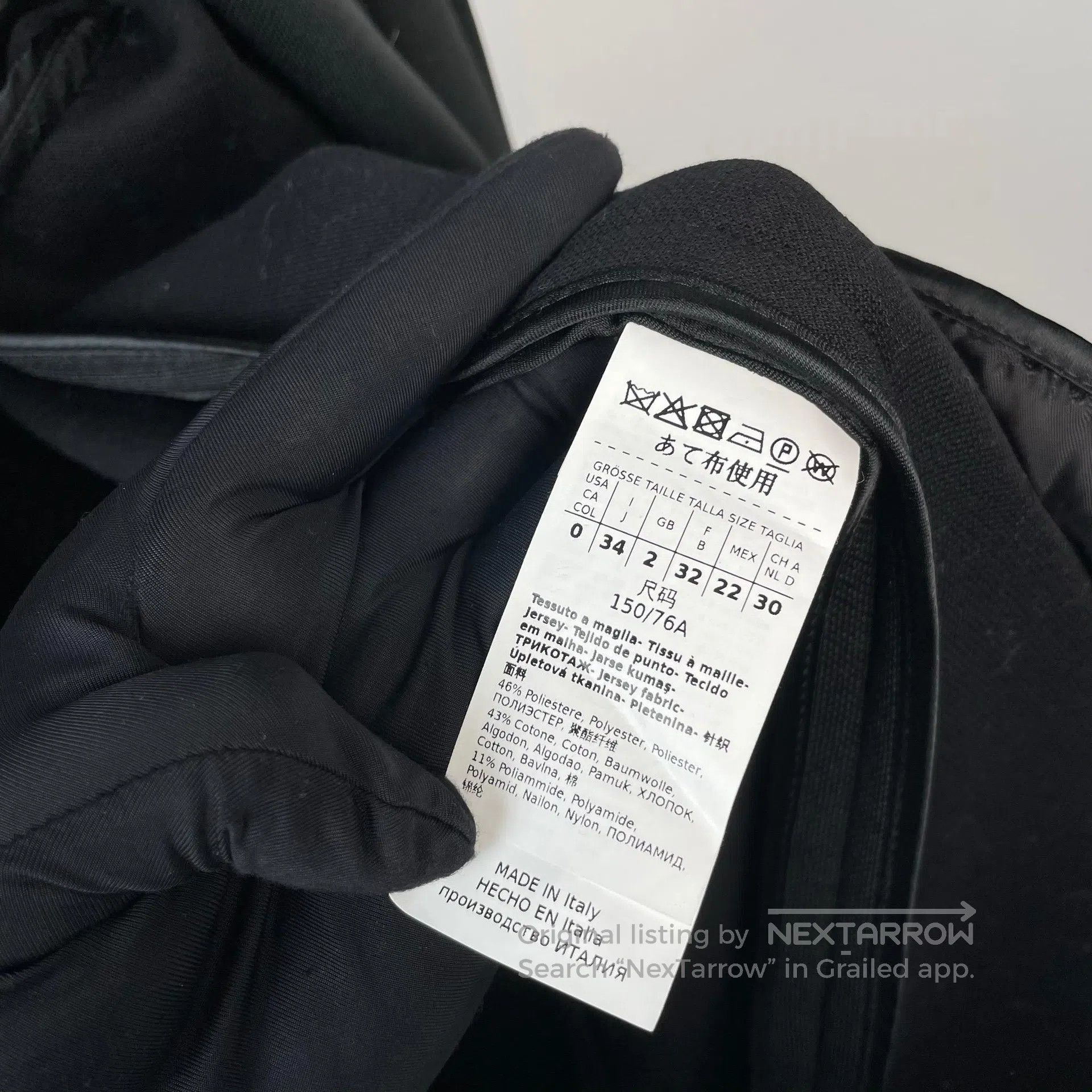 Max Mara Max Mara Black double-breasted long trench coat with lapel Size 4XL / US 24-26 - 6 Thumbnail