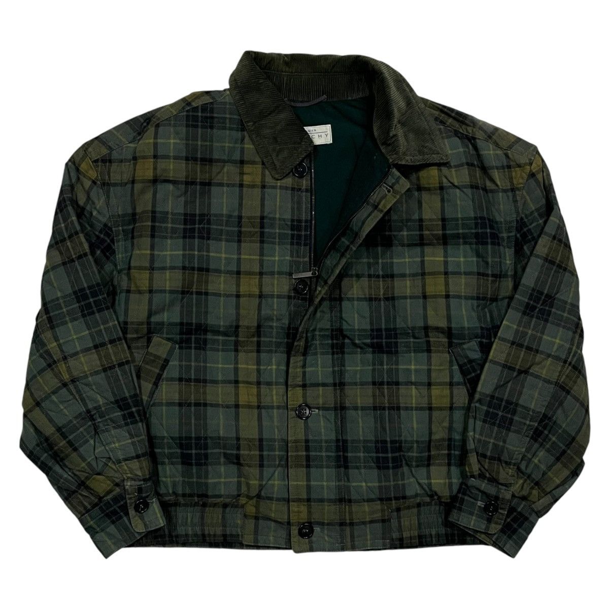 Givenchy × Vintage Vintage Givenchy Plaid Jacket Size US L / EU 52-54 / 3 - 2 Thumbnail