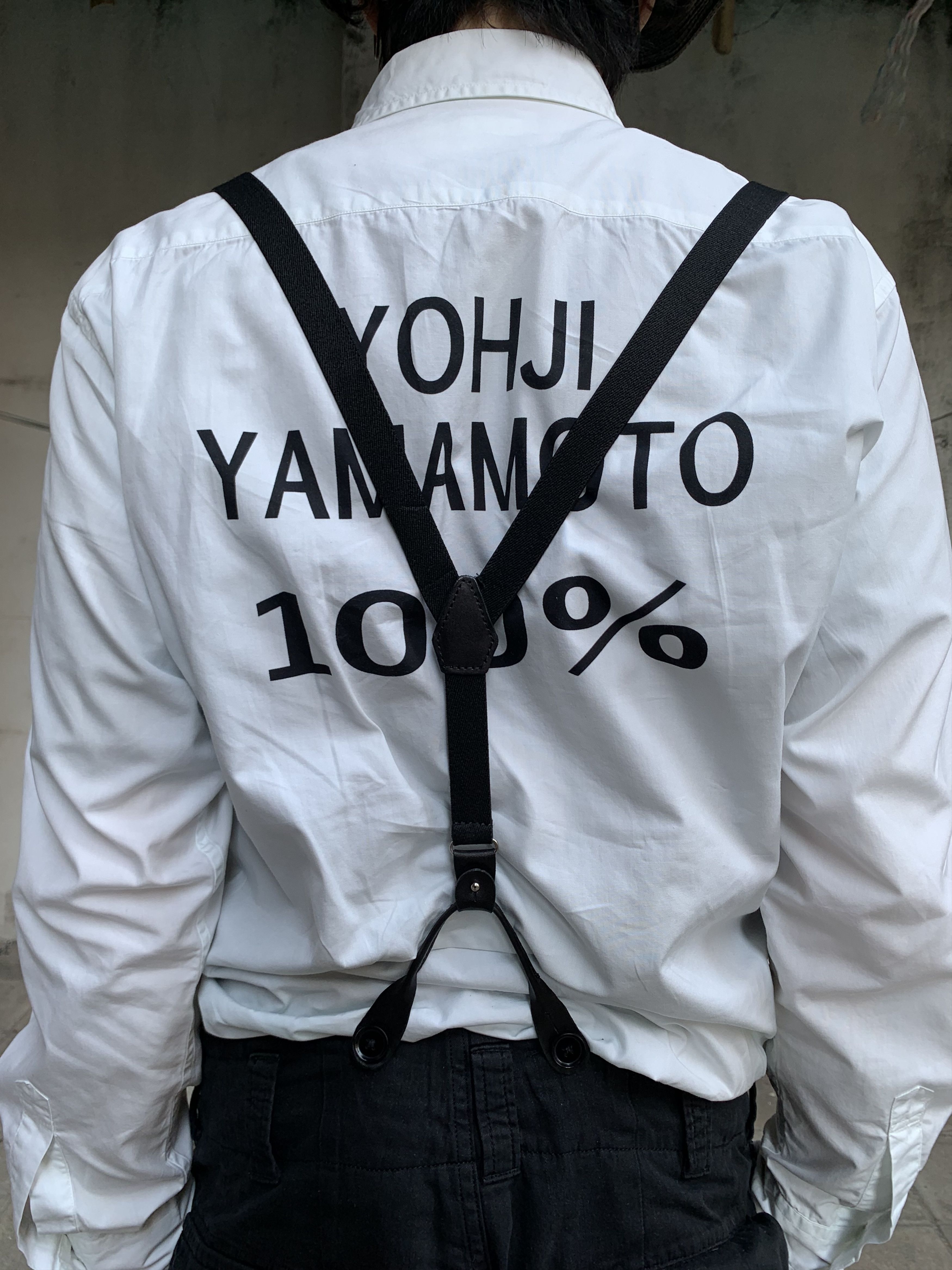 Yohji Yamamoto Yohji Yamamoto Pour Homme SS07 Printed Shirt Size US L / EU 52-54 / 3 - 7 Thumbnail