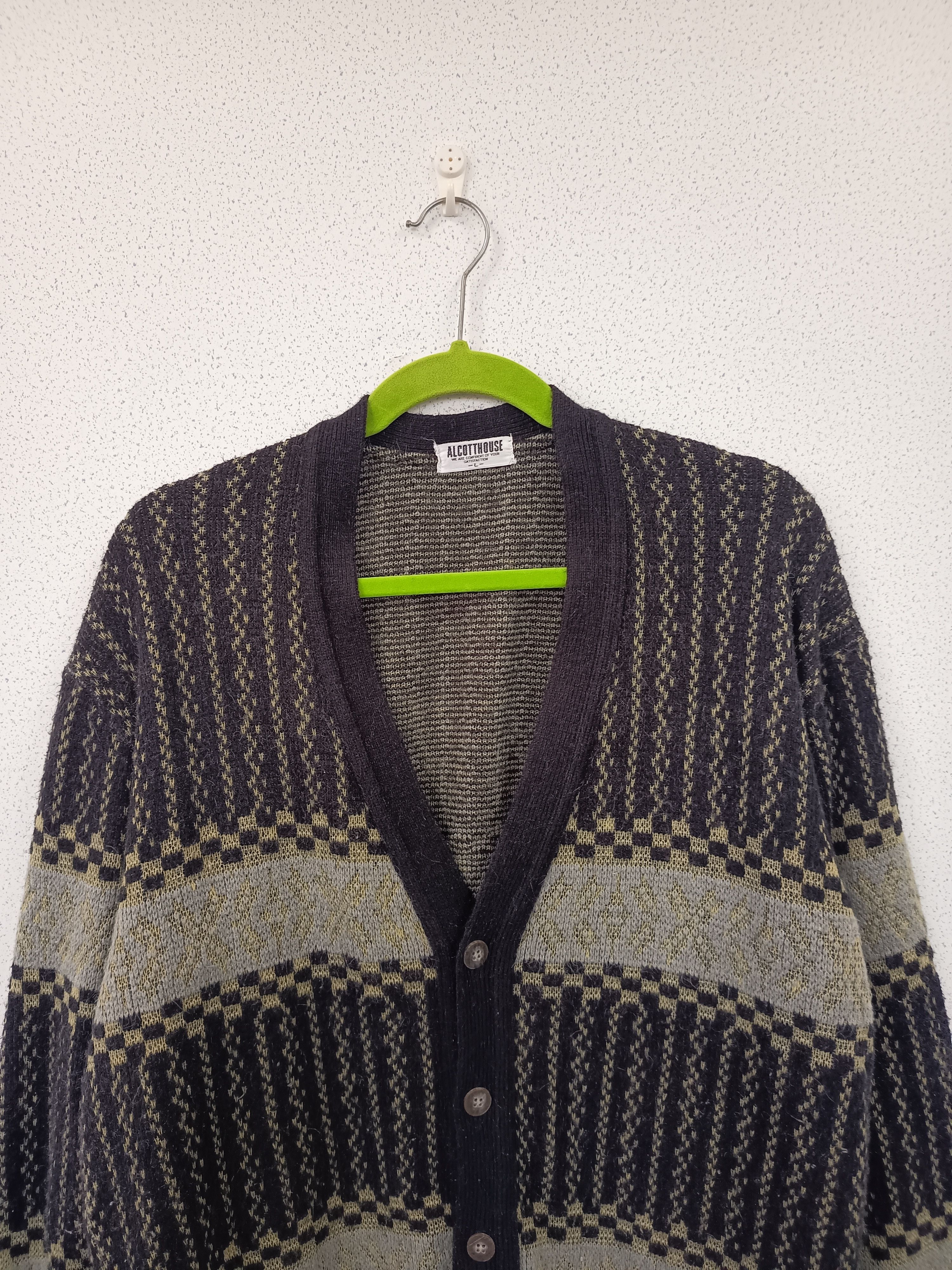 Vintage AlcottHouse Vintage Knit Cardigan – Patterned Retro Style Size US L / EU 52-54 / 3 - 8 Thumbnail