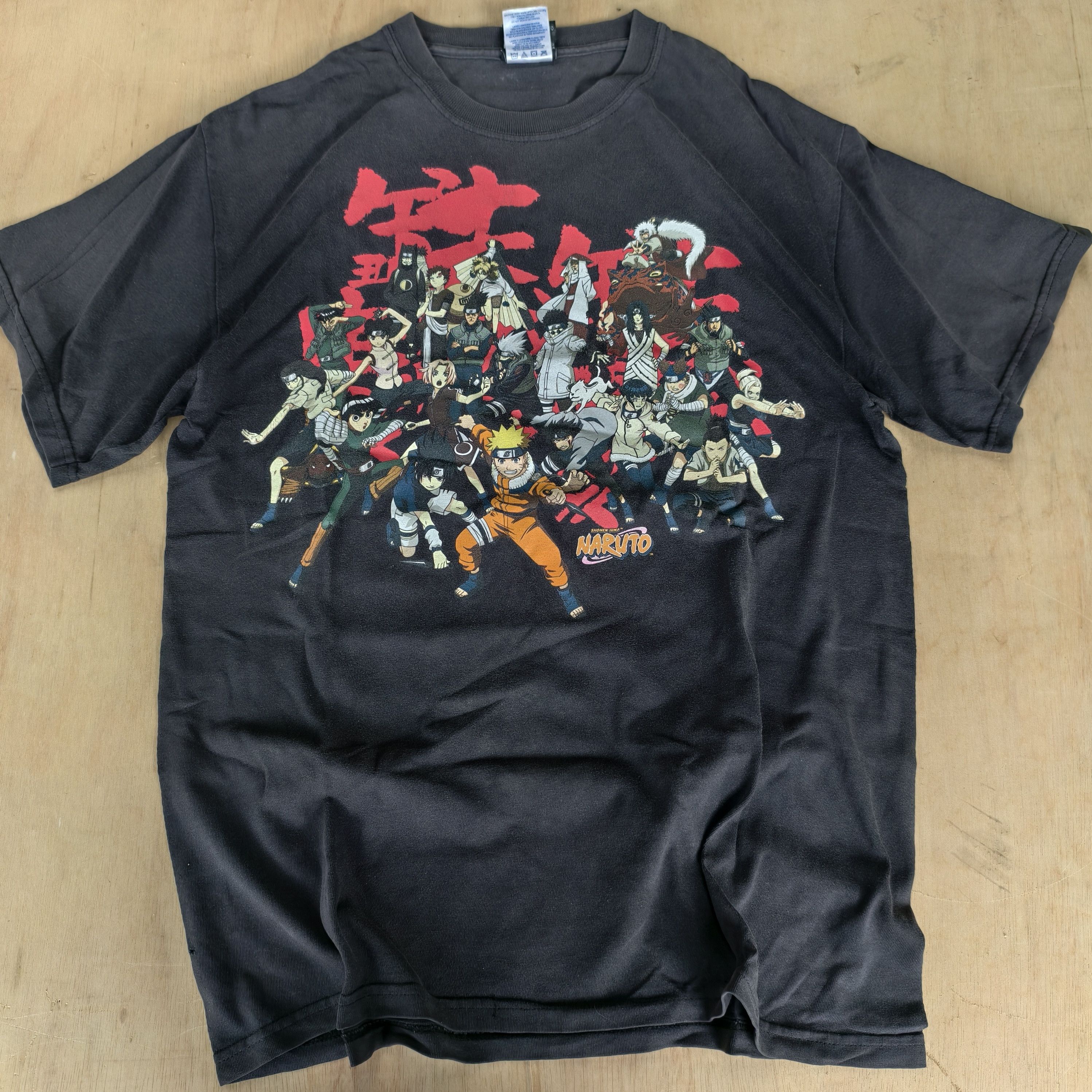Vintage Vtg Naruto Anime all hero Size US M / EU 48-50 / 2 - 1 Thumbnail
