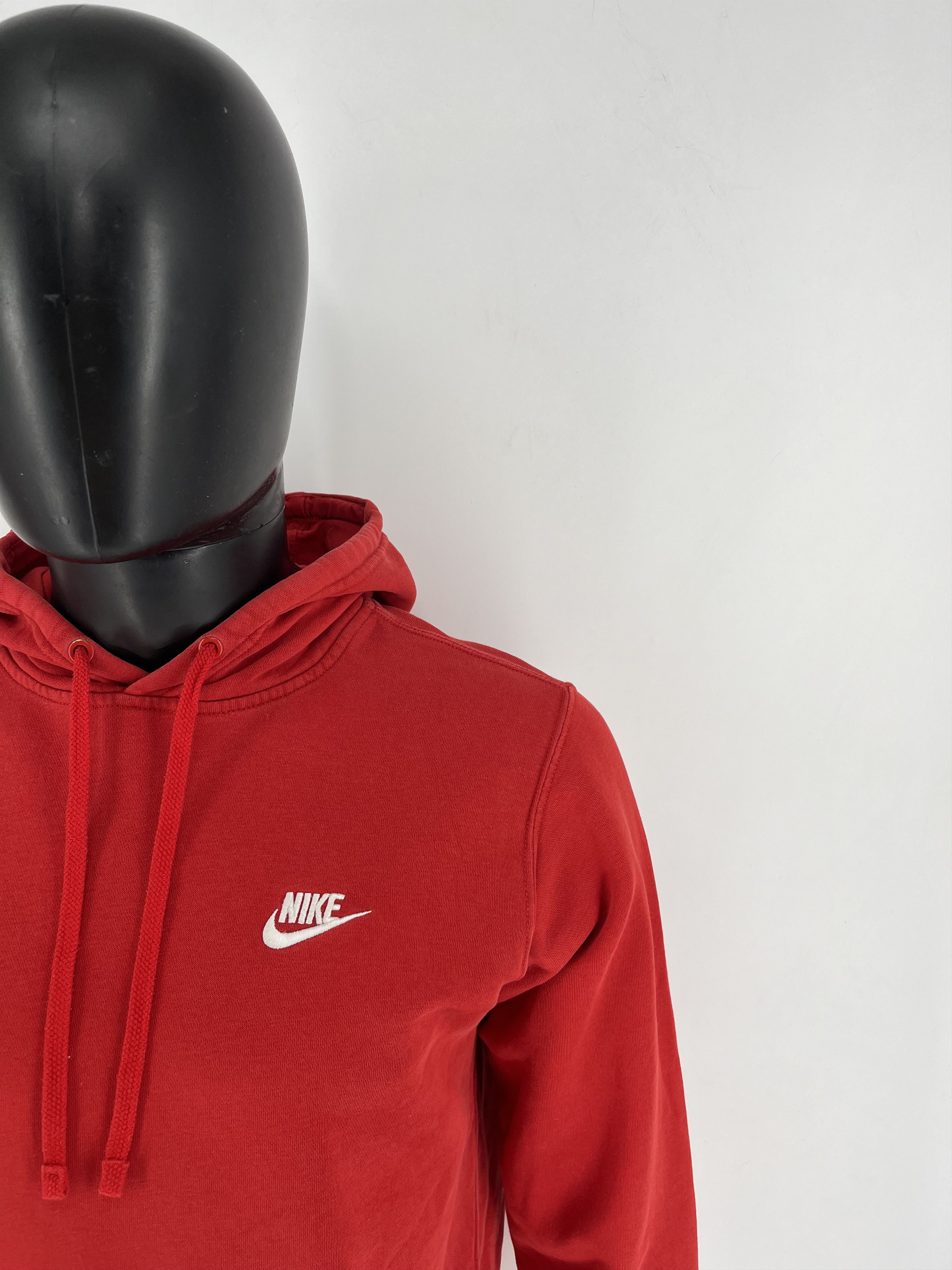 Nike Vintage Nike Hoodie Mini White Swoosh Y2k Style Baggy Size US M / EU 48-50 / 2 - 5 Thumbnail