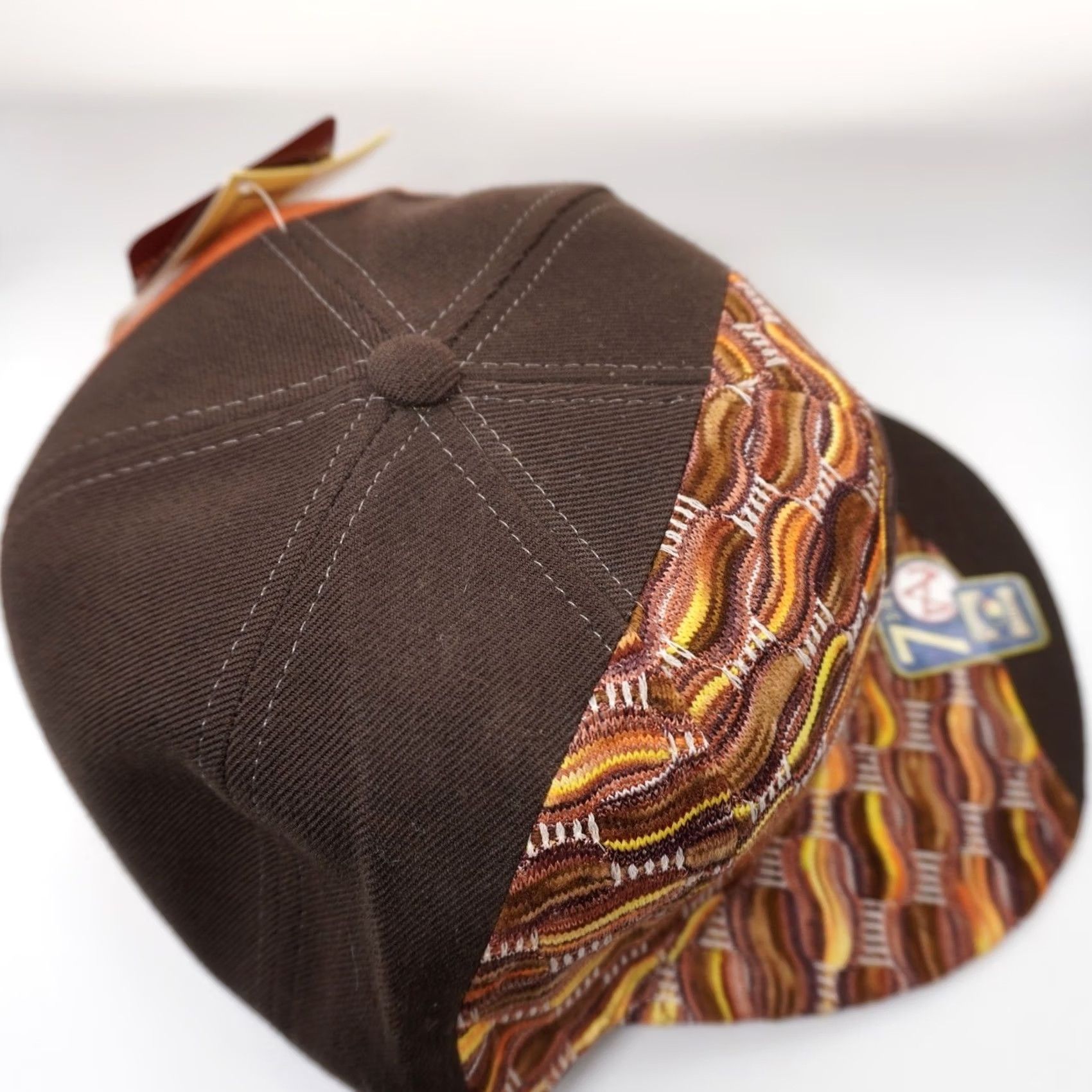New Era New Era SF Giants 59FIFTY Hat Mens 7 3/4 Brown Knit Cooperstown Collection Cap Size ONE SIZE - 5 Thumbnail