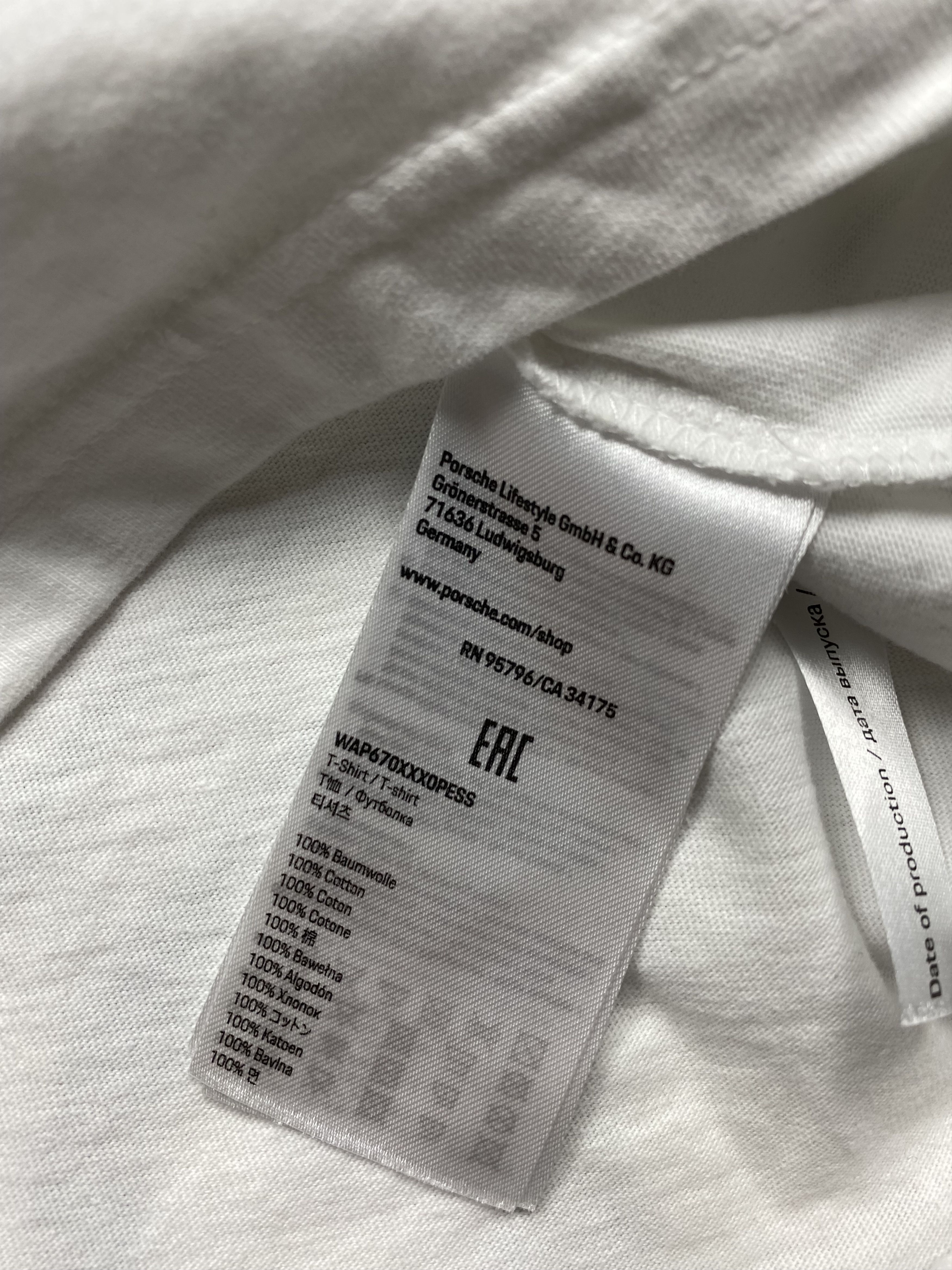 Porsche Design × Vintage Porsche 911 Design Mens Luxury T-Shirt Y2K Tee Size US M / EU 48-50 / 2 - 7 Thumbnail