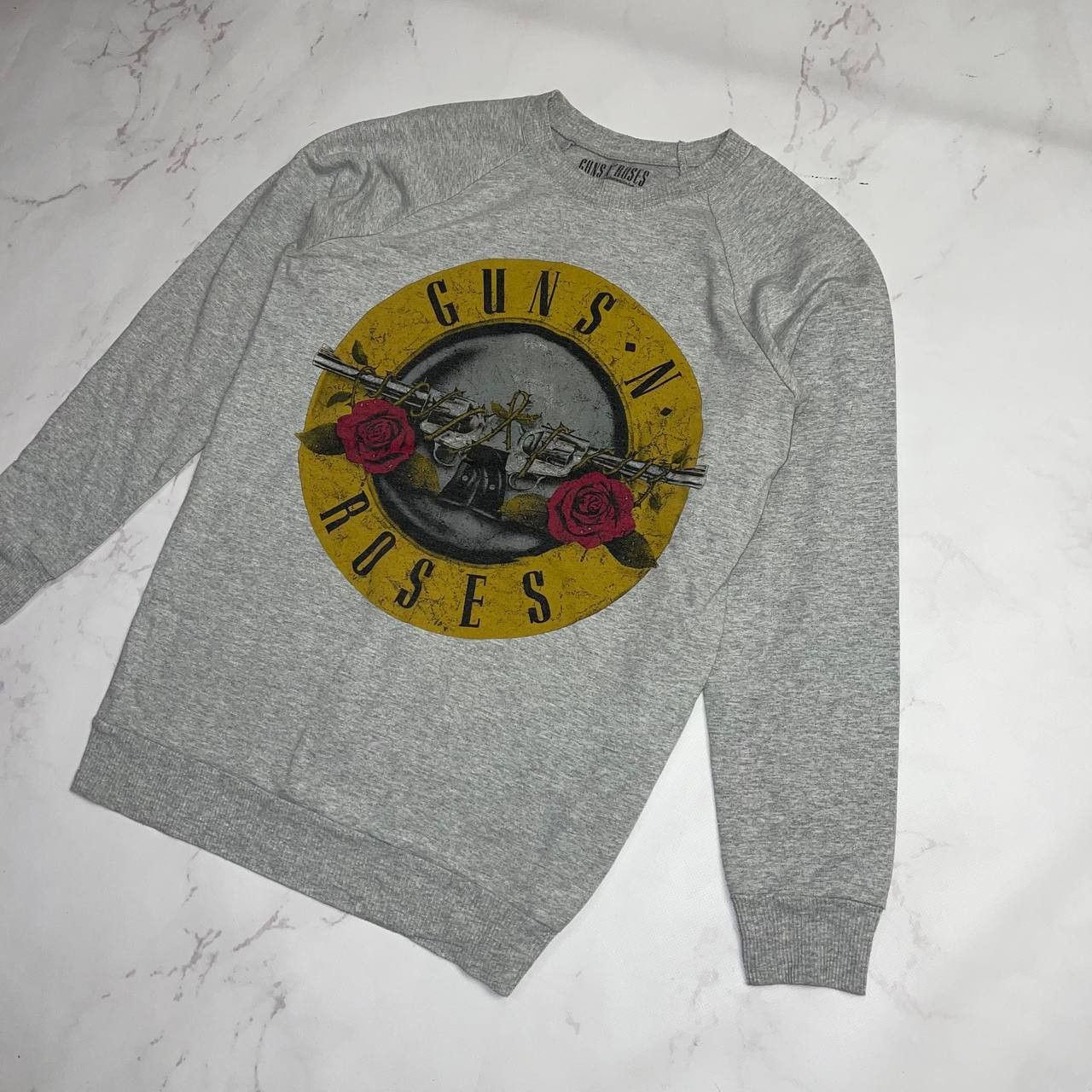 Vintage Guns N Roses Graphic Sweatshirt Long Sleeve Grey 2013 Sz M Size US M / EU 48-50 / 2 - 3 Thumbnail