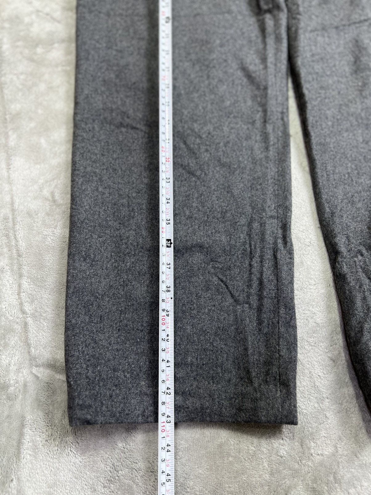 Levi's Vintage Clothing Vintage 1990s Levi’s Made in Italy Wool Blend Grey Wide Leg Size US 34 / EU 50 - 8 Thumbnail