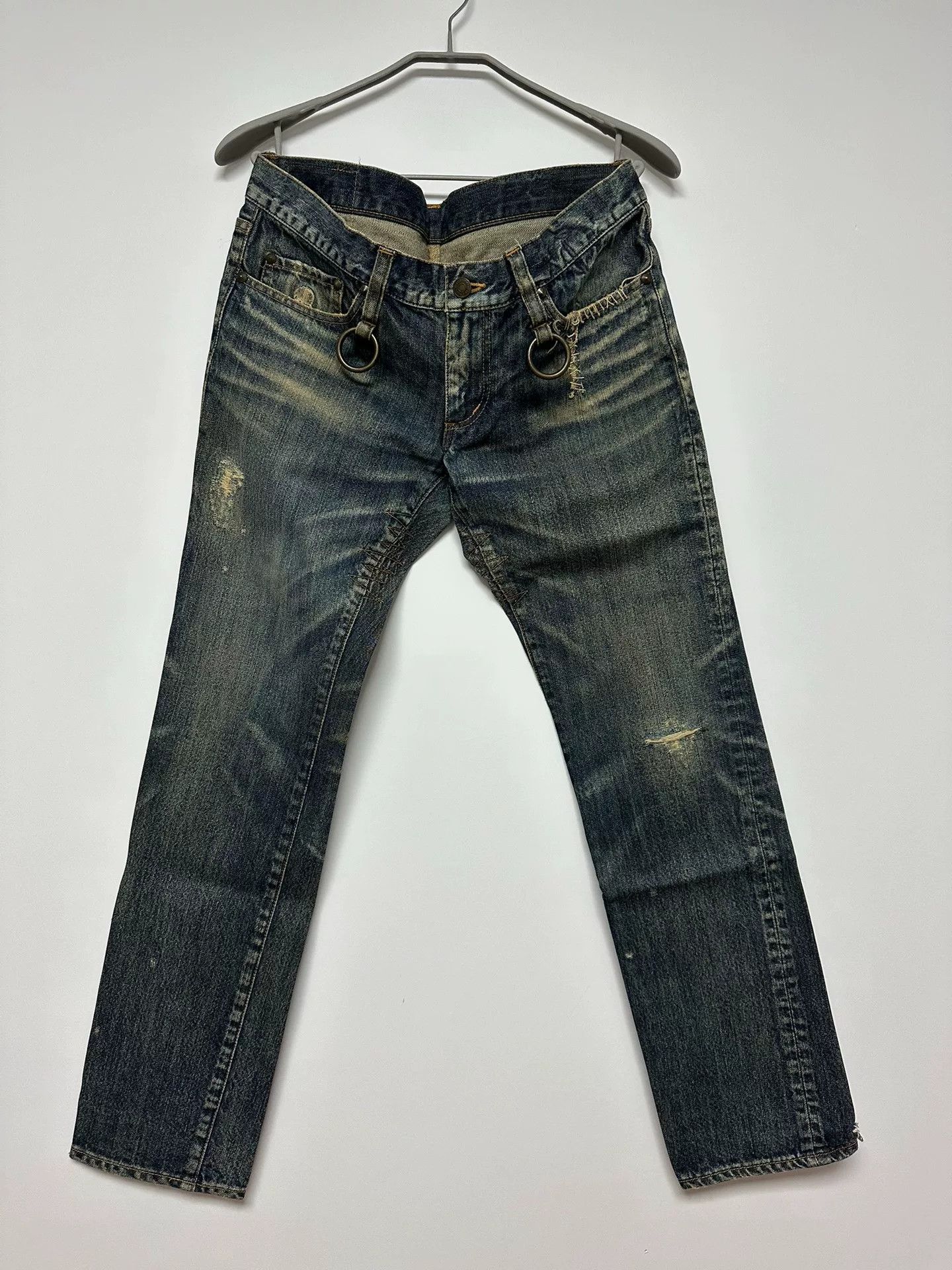 Mastermind Japan MMJ 10th Anniversary Gold Bar Pants M Size US 34 / EU 50 - 1 Thumbnail