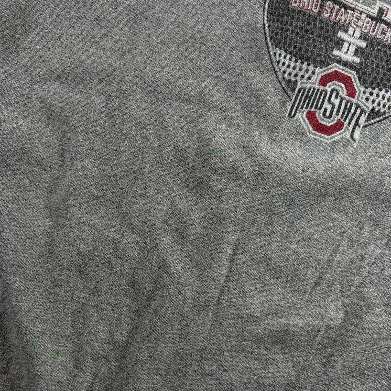 Hanes Y2K Ohio state football t shirt Size US XL / EU 56 / 4 - 6 Thumbnail