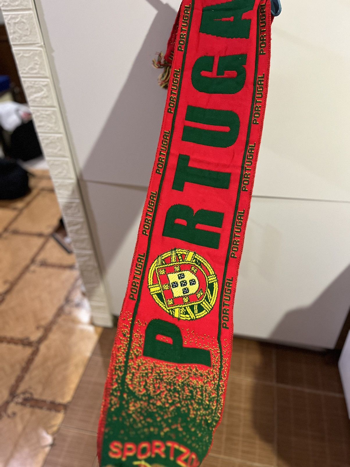 Other PORTUGAL NATIONAL TEAM FOOTBALL SCARF World Cup Soccer Size ONE SIZE - 3 Thumbnail