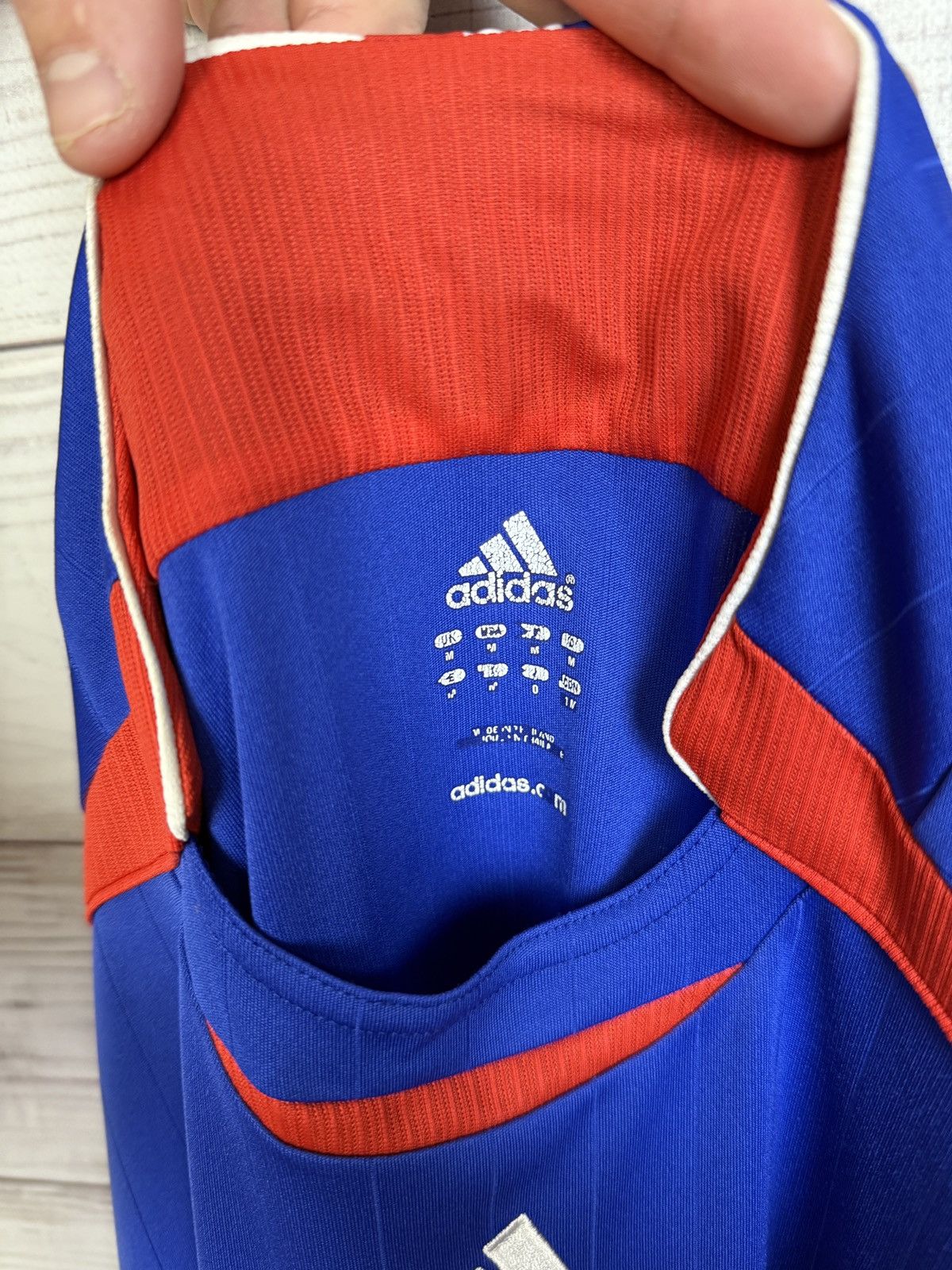 Adidas Adidas x France 2006 Jersey T Shirt Tee Navy Size US M / EU 48-50 / 2 - 10 Thumbnail