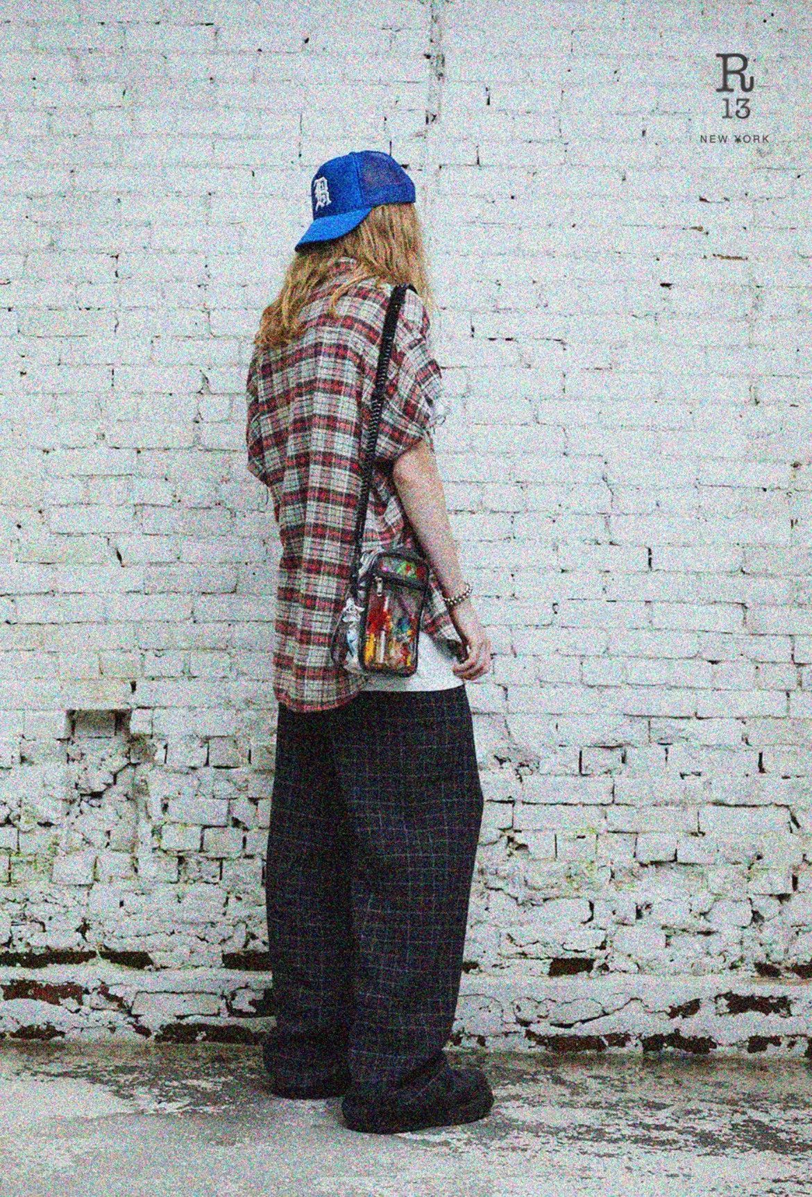 Oversized Cut-off shirt. Large
