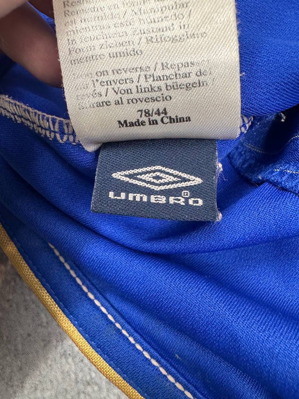 Umbro Umbro Chelsea FC Men Football Shirt 2005-2006 Home Blue Size US M / EU 48-50 / 2 - 6 Thumbnail