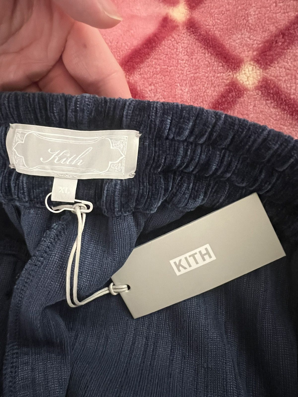 Designer × Kith Kith “Nocturnal” Velvet Cord Damon Track Pant Size XL - New🔥 Size US 36 / EU 52 - 4 Thumbnail