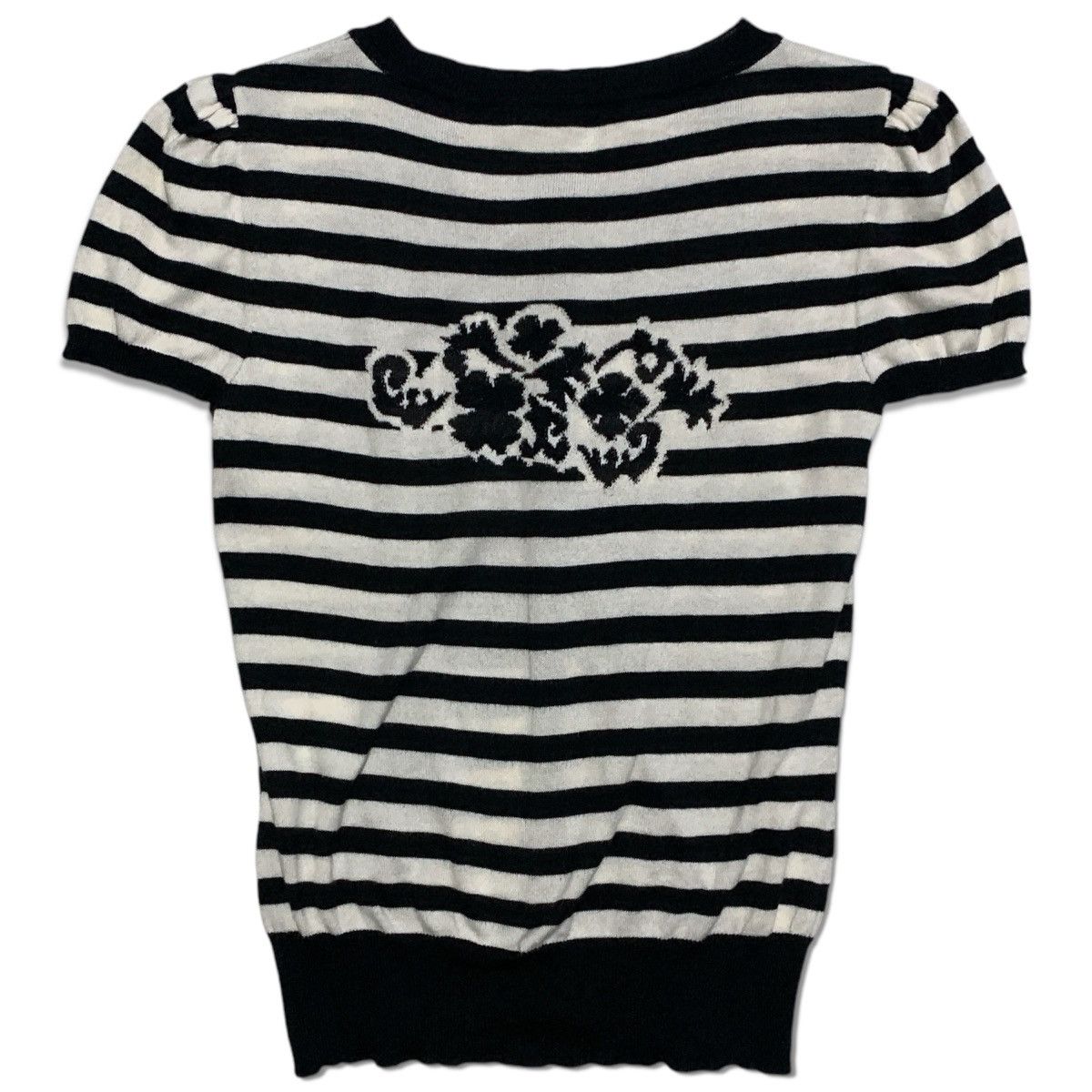Ermanno Scervino Ermanno Scervino Knitted Blouse Size S / US 4 / IT 40 - 2 Thumbnail