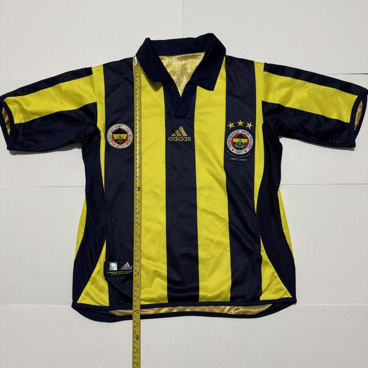 Adidas × Vintage Adidas Vintage Fenerbahce Turkey 06/07 Home Football Jersey Size US XS / EU 42 / 0 - 2 Thumbnail