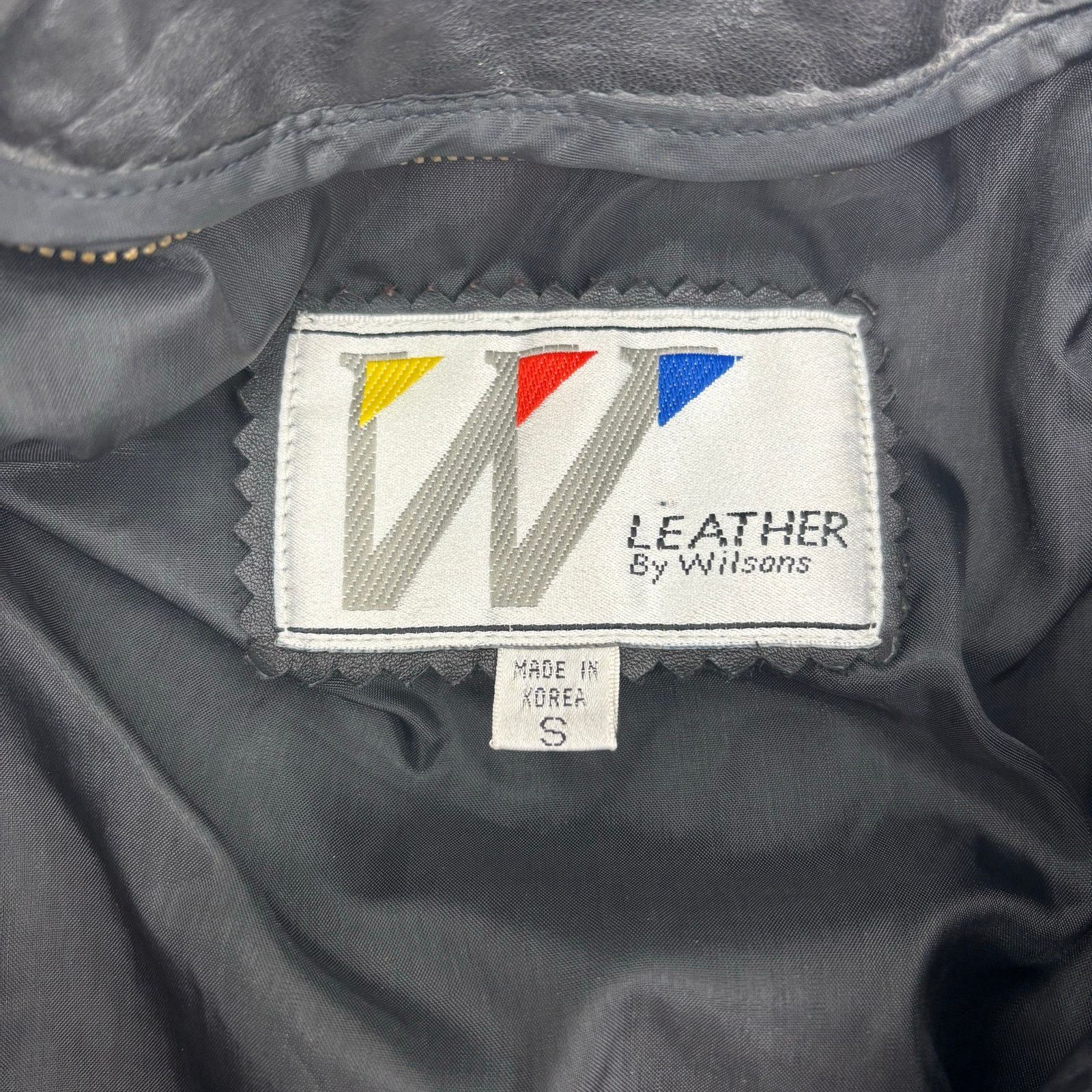 Wilsons Leather Leather By Wilsons Small Womens Motorcycle Jacket Pockets Size S / US 4 / IT 40 - 3 Thumbnail