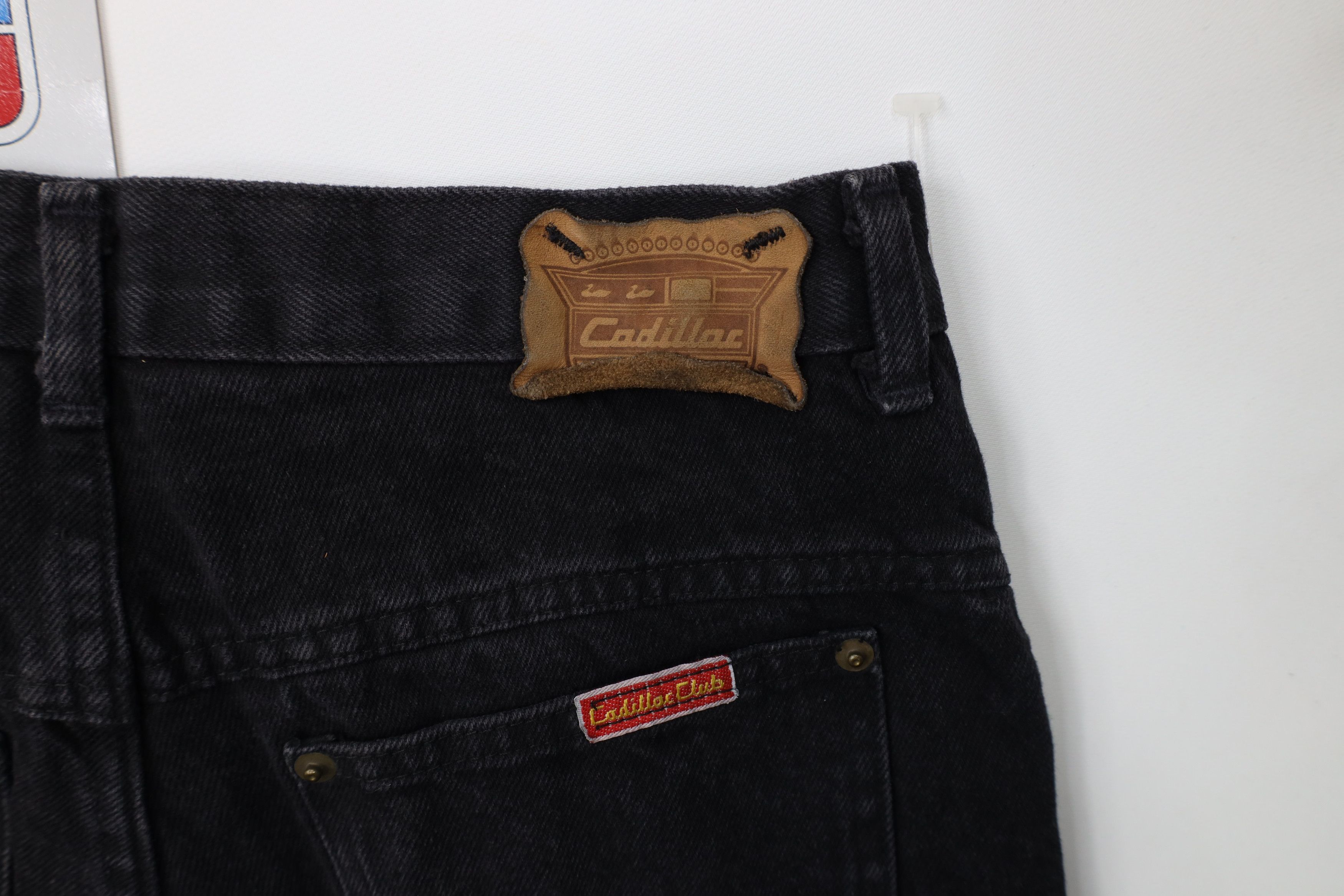 Cadillac Deadstock Vintage 80s 90s Cadillac Straight Leg Jeans USA Size US 30 / EU 46 - 14 Thumbnail