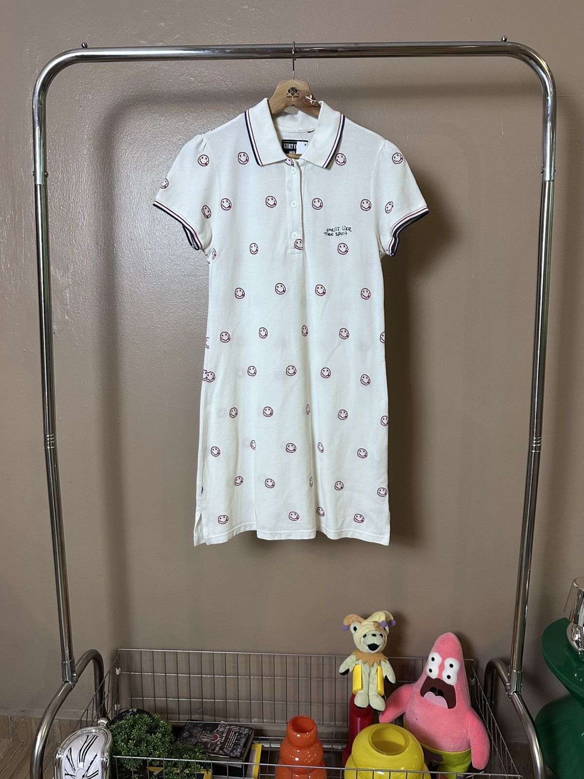 Hysteric Glamour × Nirvana 2009 Hysteric Glamour X Kurt Cobain Polo Dress Size ONE SIZE - 1 Thumbnail