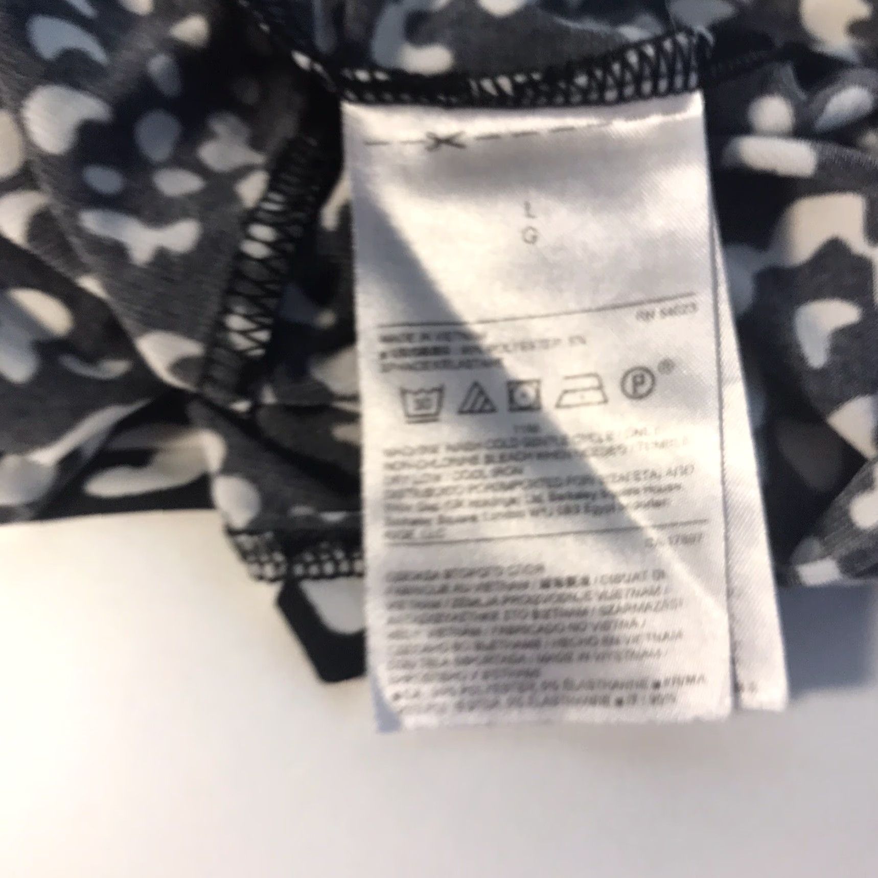 Banana Republic Banana Republic 3/4 Sleeve Midi Dress Womens Size L Black/White Geometric Blouson Size L / US 10 / IT 46 - 4 Thumbnail