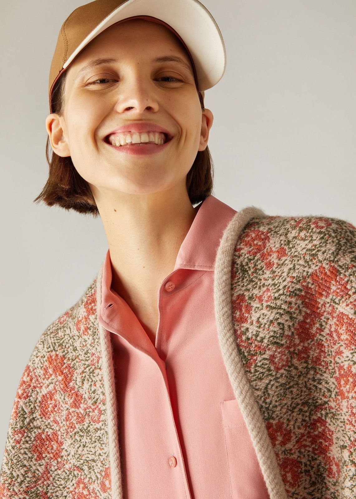 Loro Piana o1srvl11e0825 FAM8851 Neo Andrè Shirt in Pink Size S / US 4 / IT 40 - 5 Thumbnail