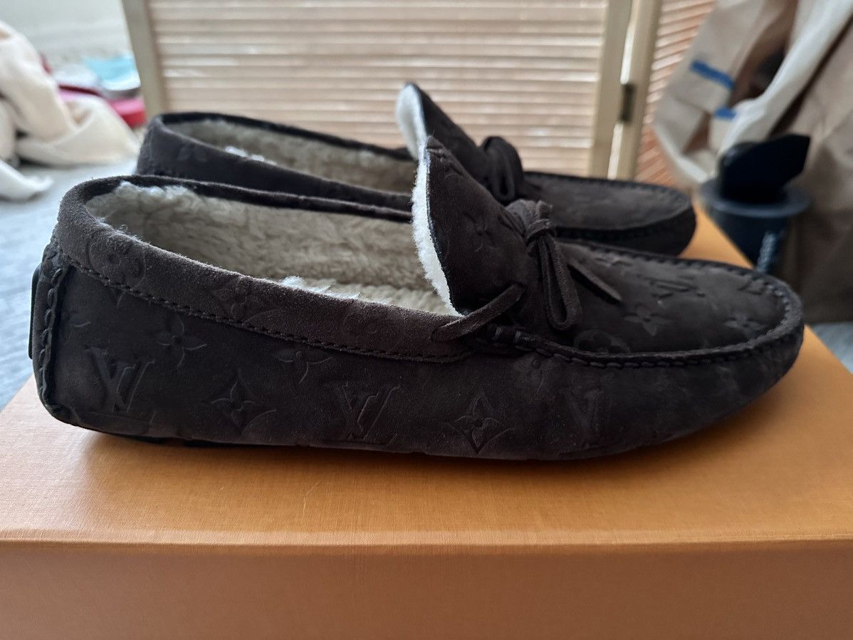 Louis Vuitton Louis Vuitton Driver Moccasin Ski - Mens 9.0 US - 8.0 UK Size US 9 / EU 42 - 1 Thumbnail